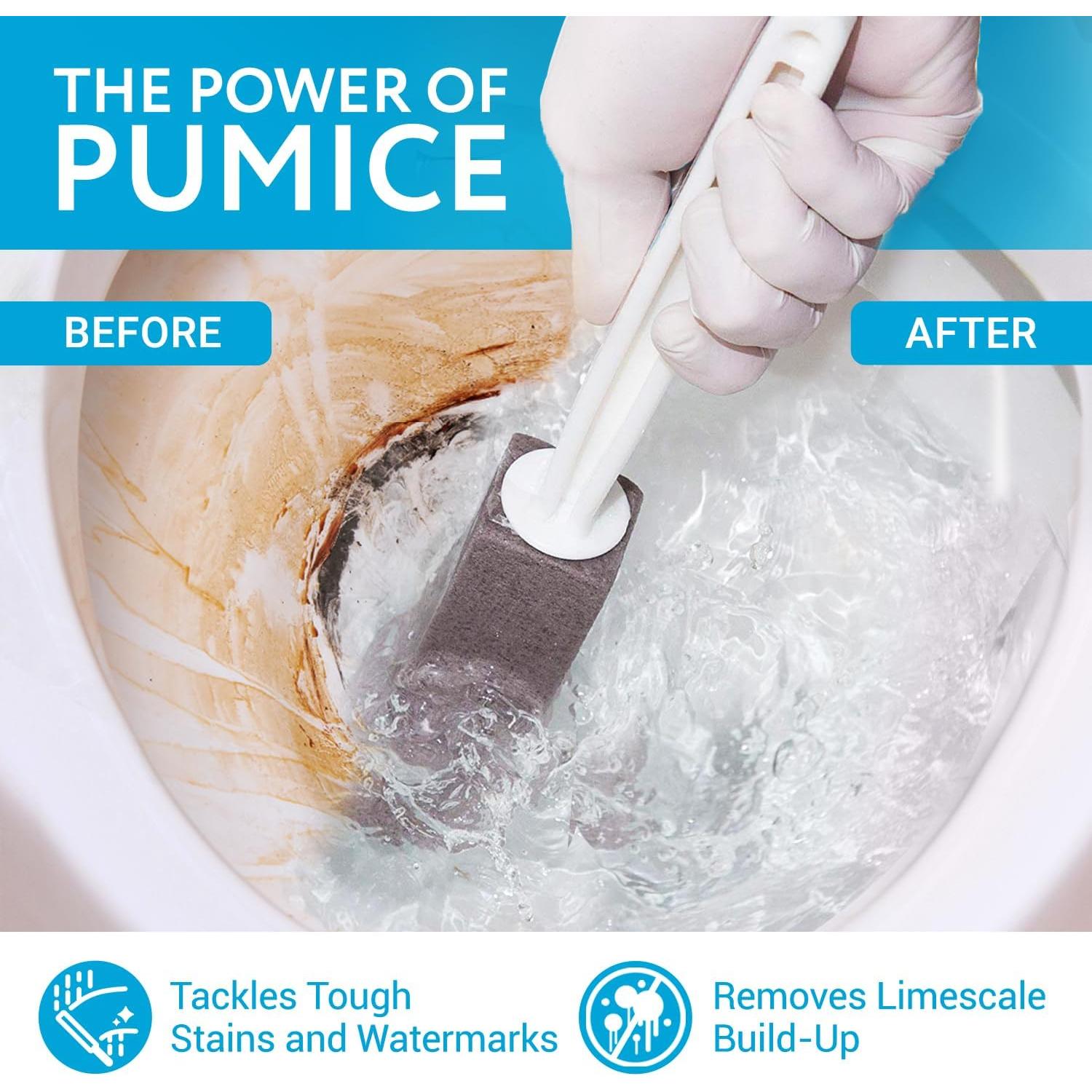 IMPRESA Limpiador de Inodoro de Piedra Pómez - 2 Unidades