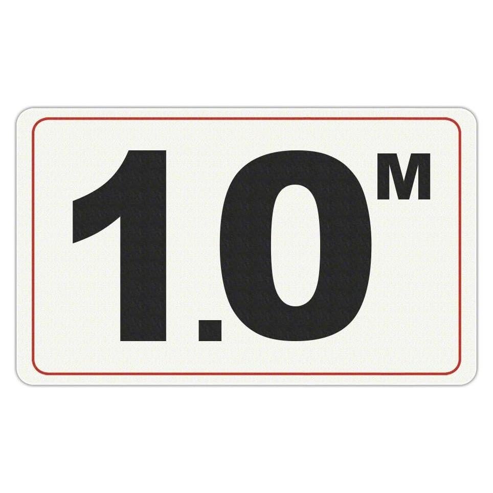 Marcador de Profundidad 3M Tecnología Acuática 25x15 cm