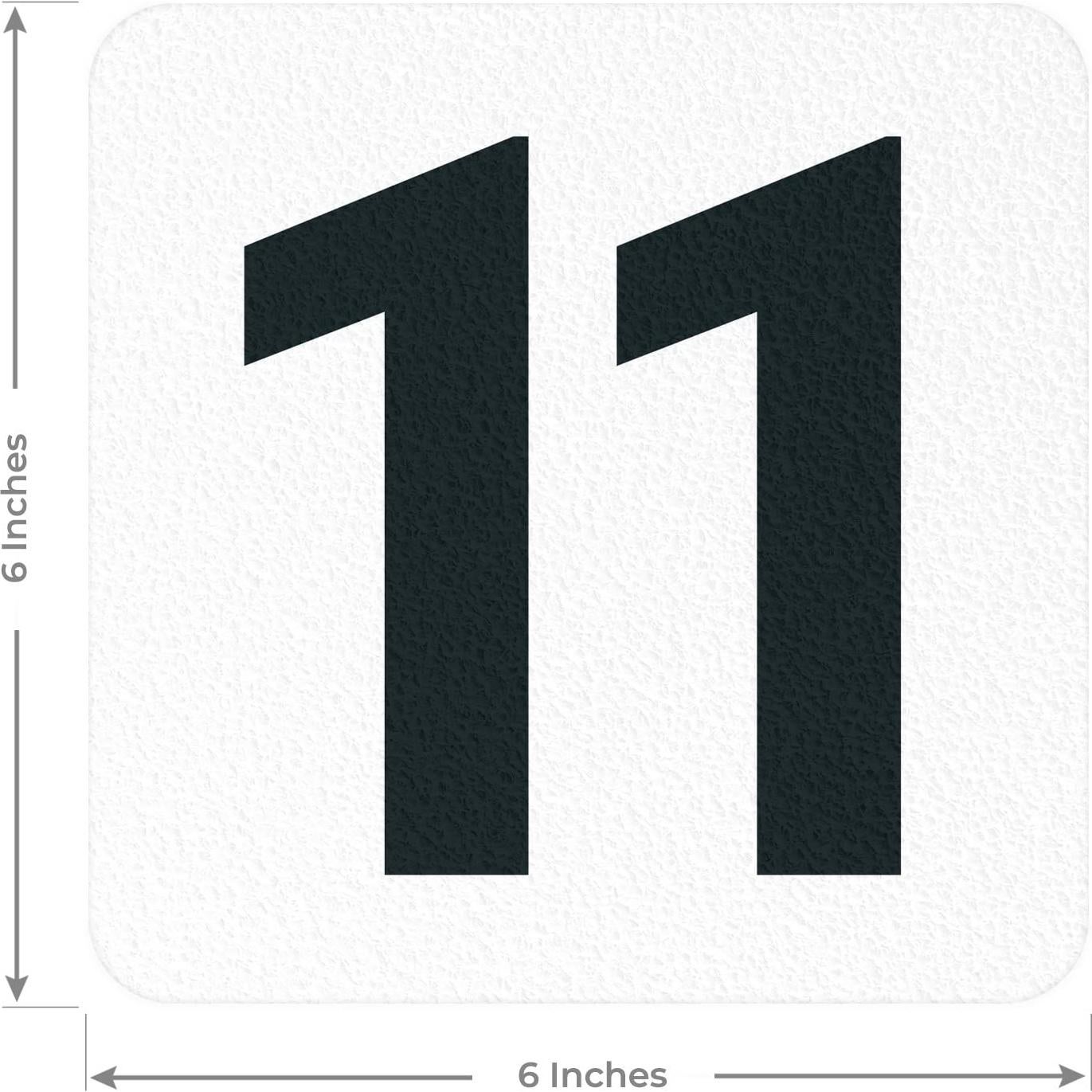 Marcador de Profundidad para Piscina Sigo Signs 15.24x15.24 cm