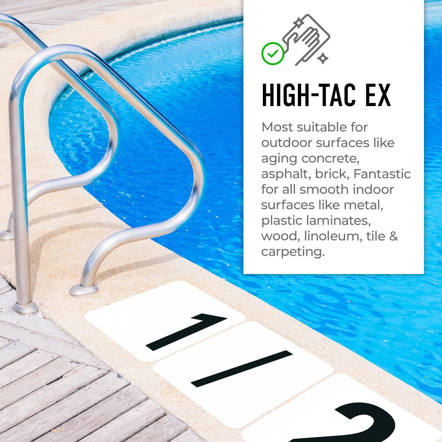 Marcador de Profundidad de Piscina Sigo Signs 15x15 cm Antideslizante