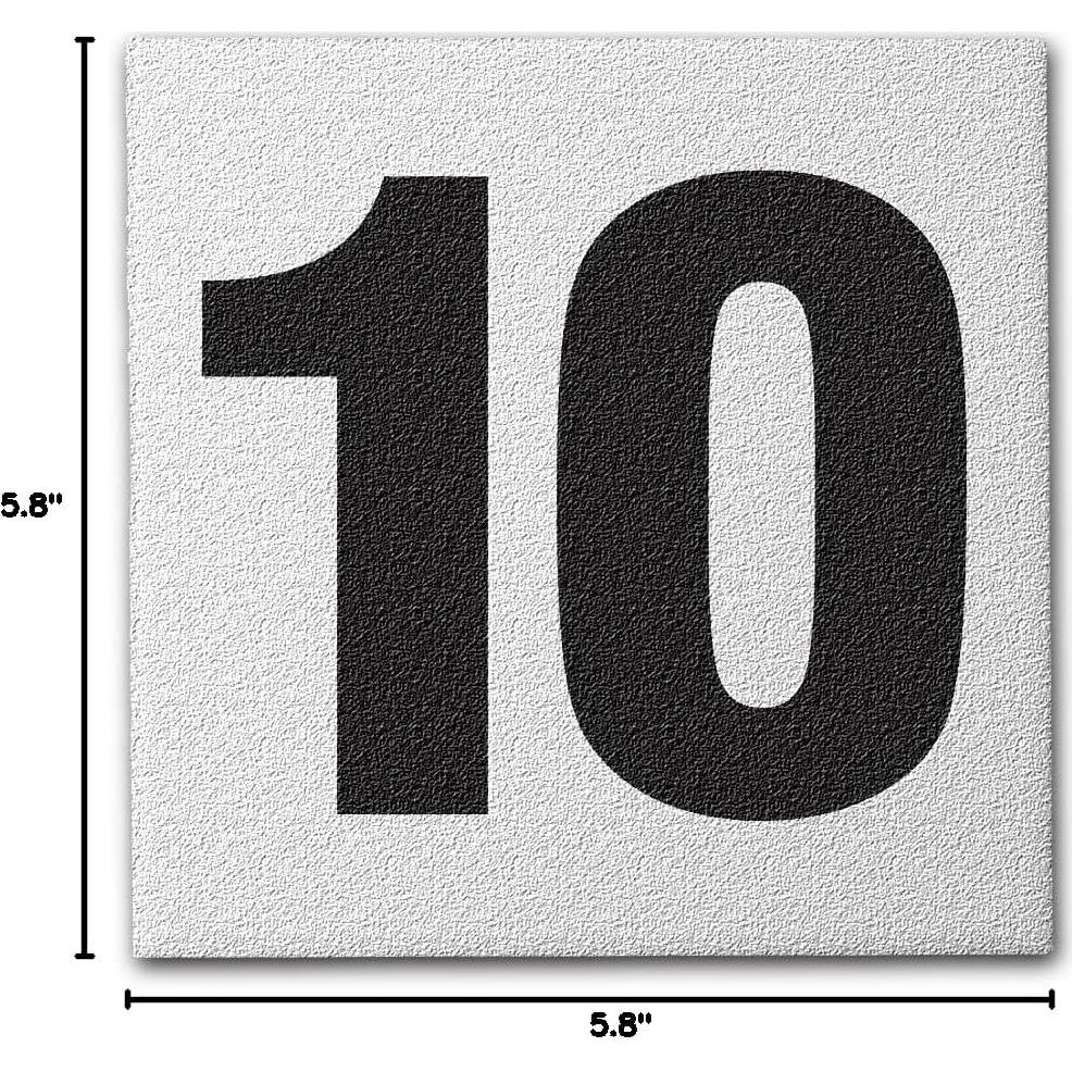 Marcador de Profundidad Antideslizante Azulejo Acuático 14.73 cm