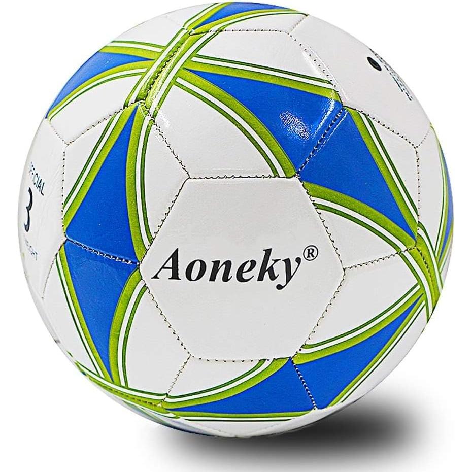 Balón de Fútbol Aoneky Tamaño 3 con Bomba Infladora