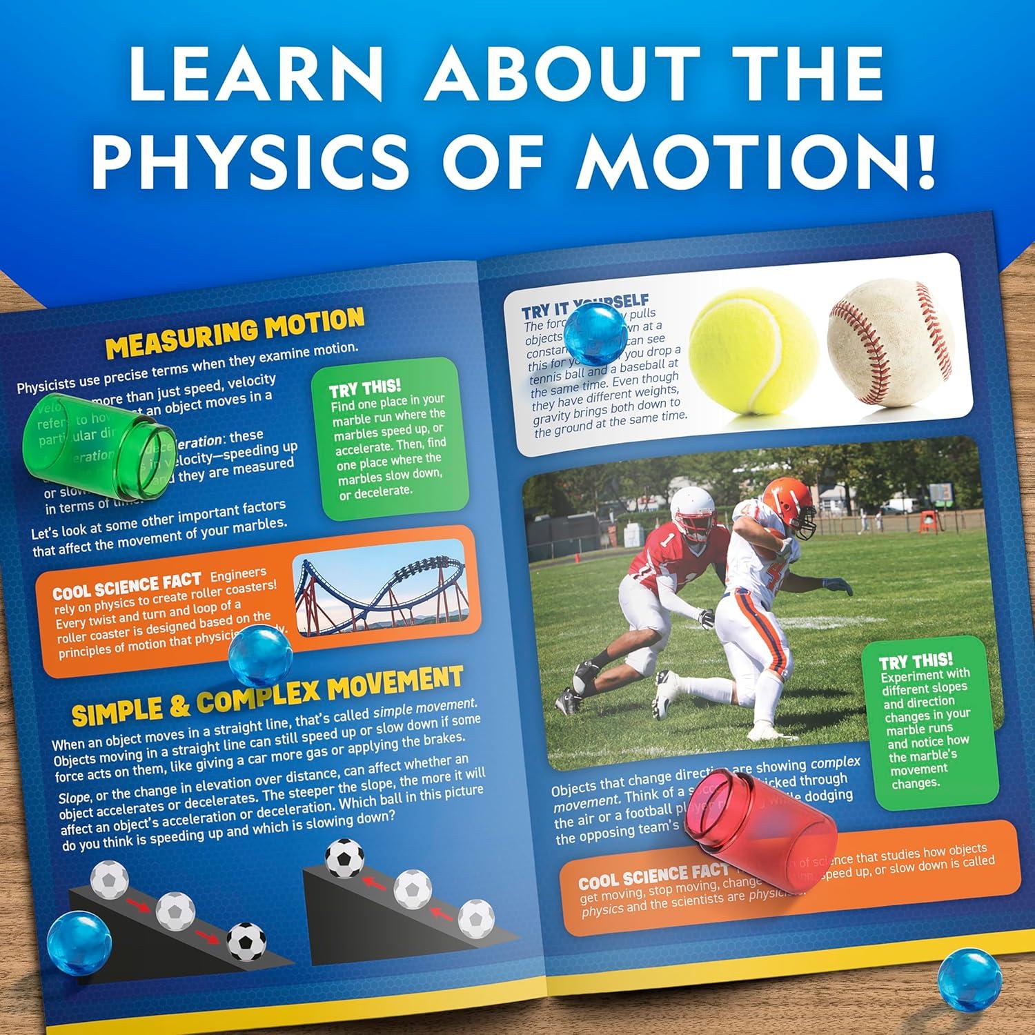 Kit de Laberinto de Canicas National Geographic 95 Piezas