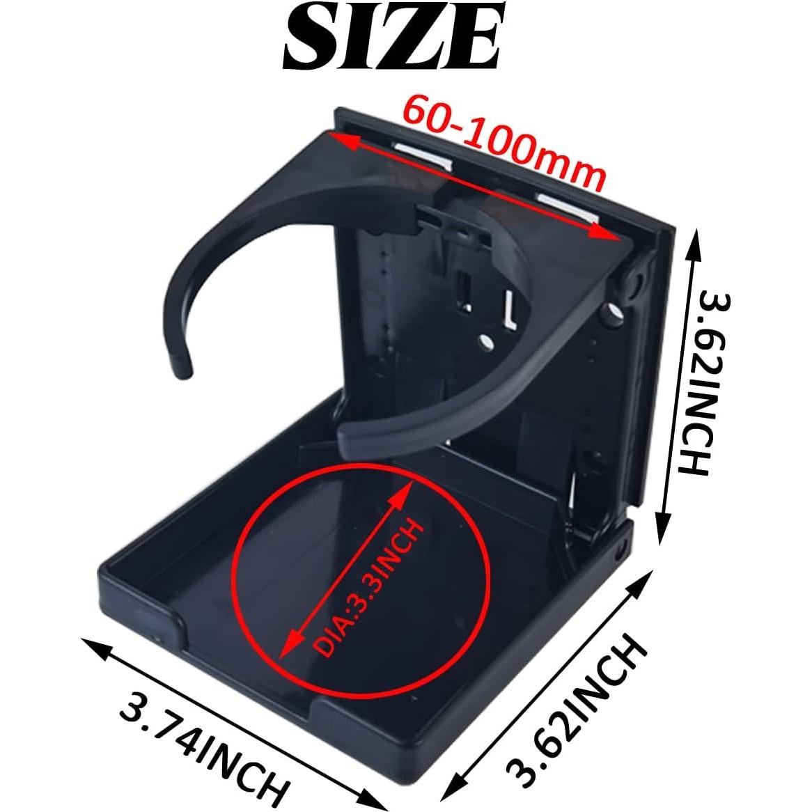 Soporte de Bebidas Plegable NSBELL CH-4 Universal 4 Pcs