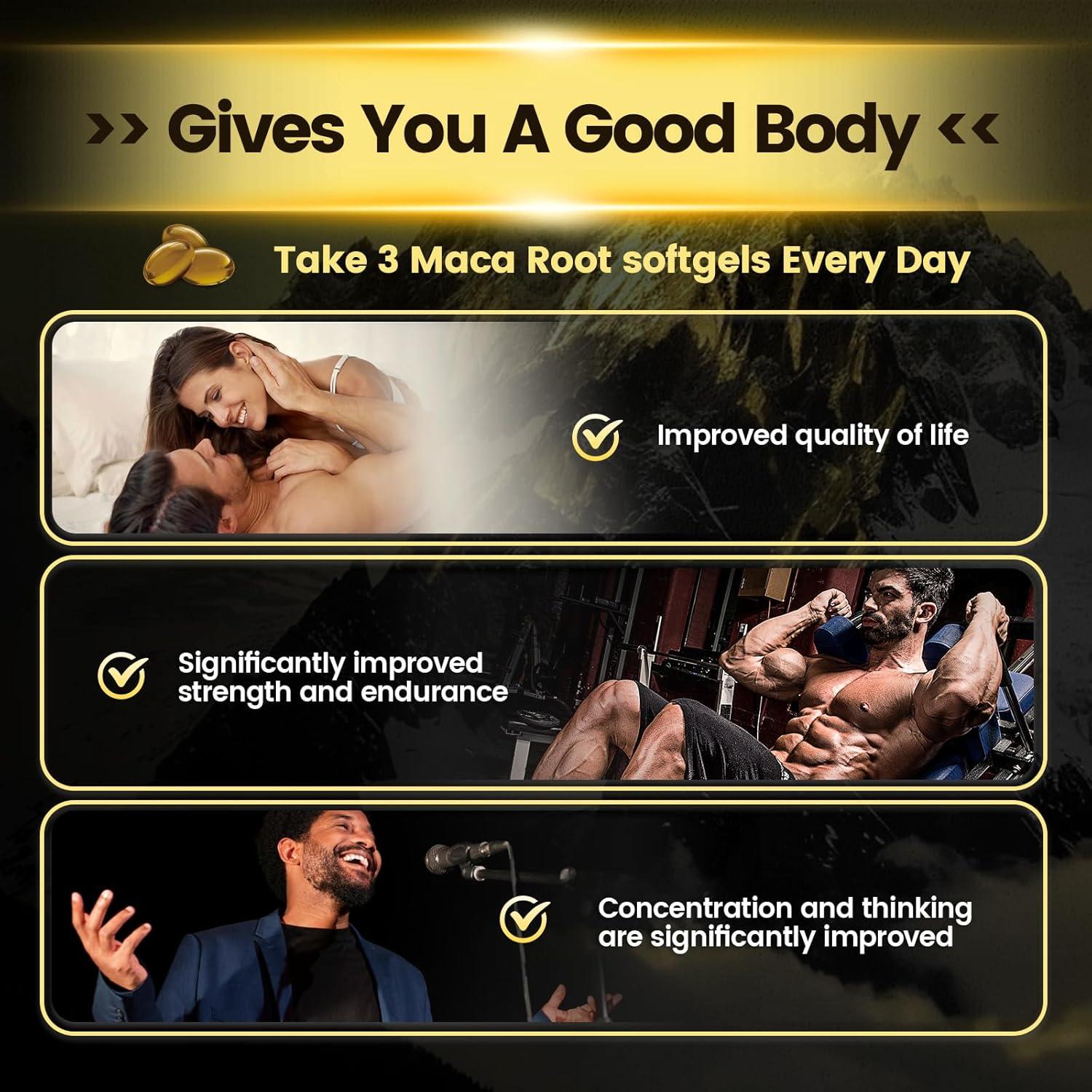 Cápsulas de Raíz de Maca VivoNu 300 Gelatinas 10100mg 100 Días