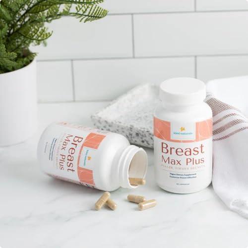 KIMI Naturals Breast Max Plus - Suplemento Aumento Senos 5 Meses