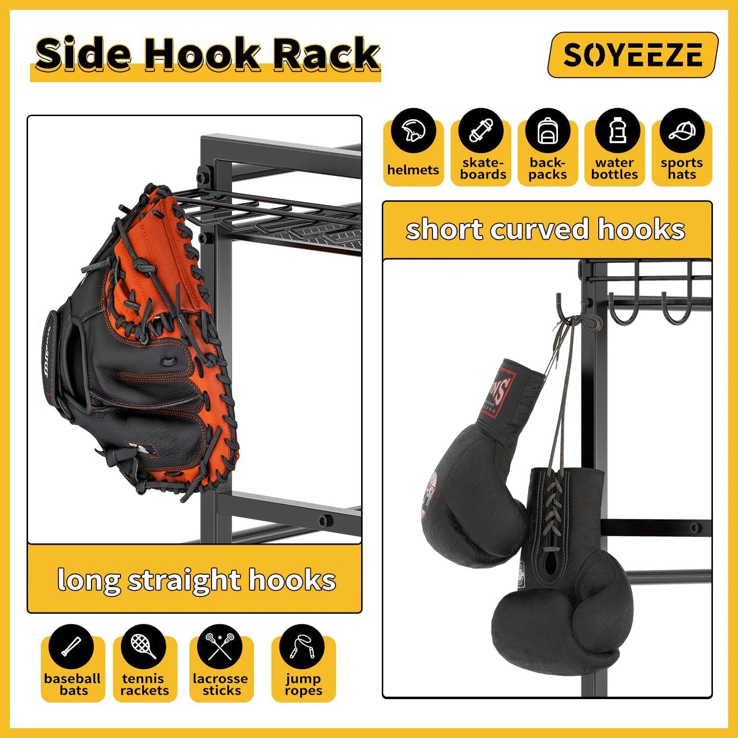 Organizador de Pelotas SOYEEZE 4 Niveles para Garaje