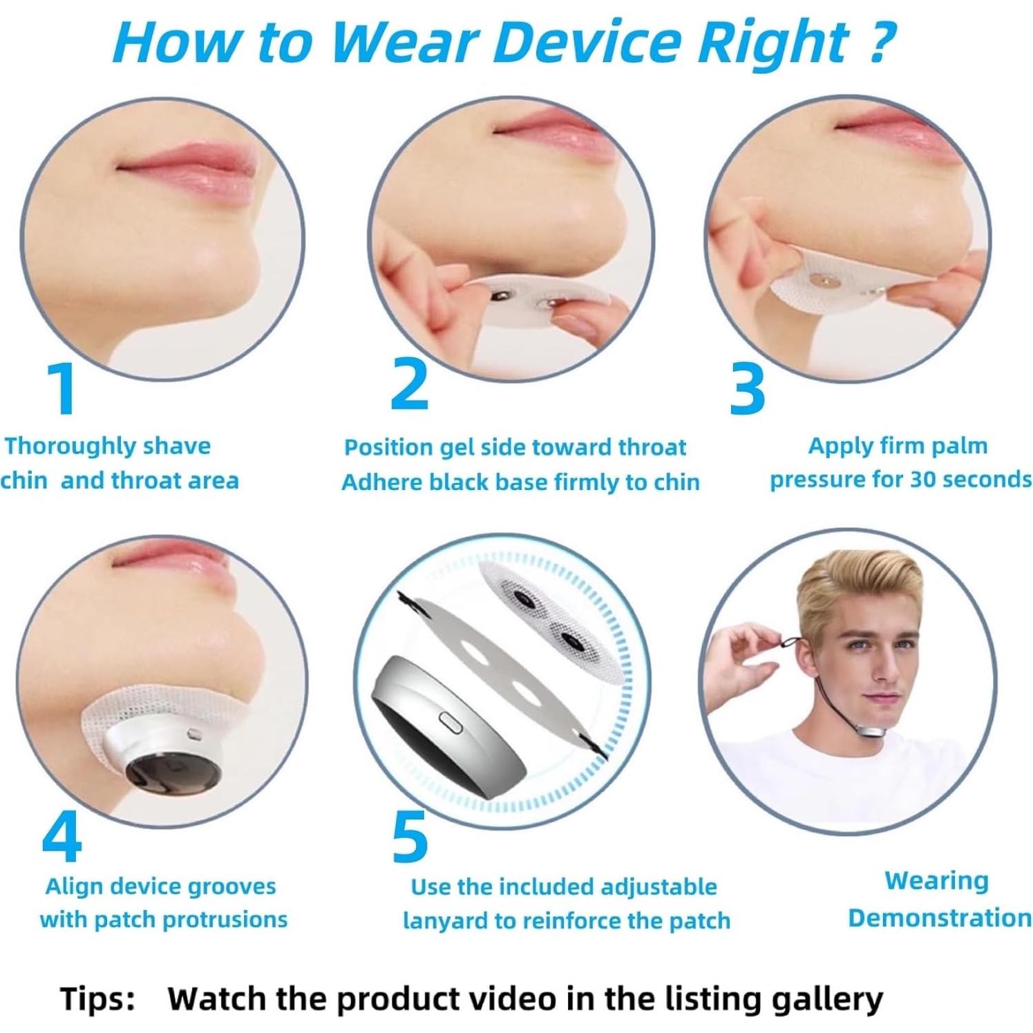 Dispositivo Antironquidos Donpidd Z3 Pro - 3 Niveles Ajustables