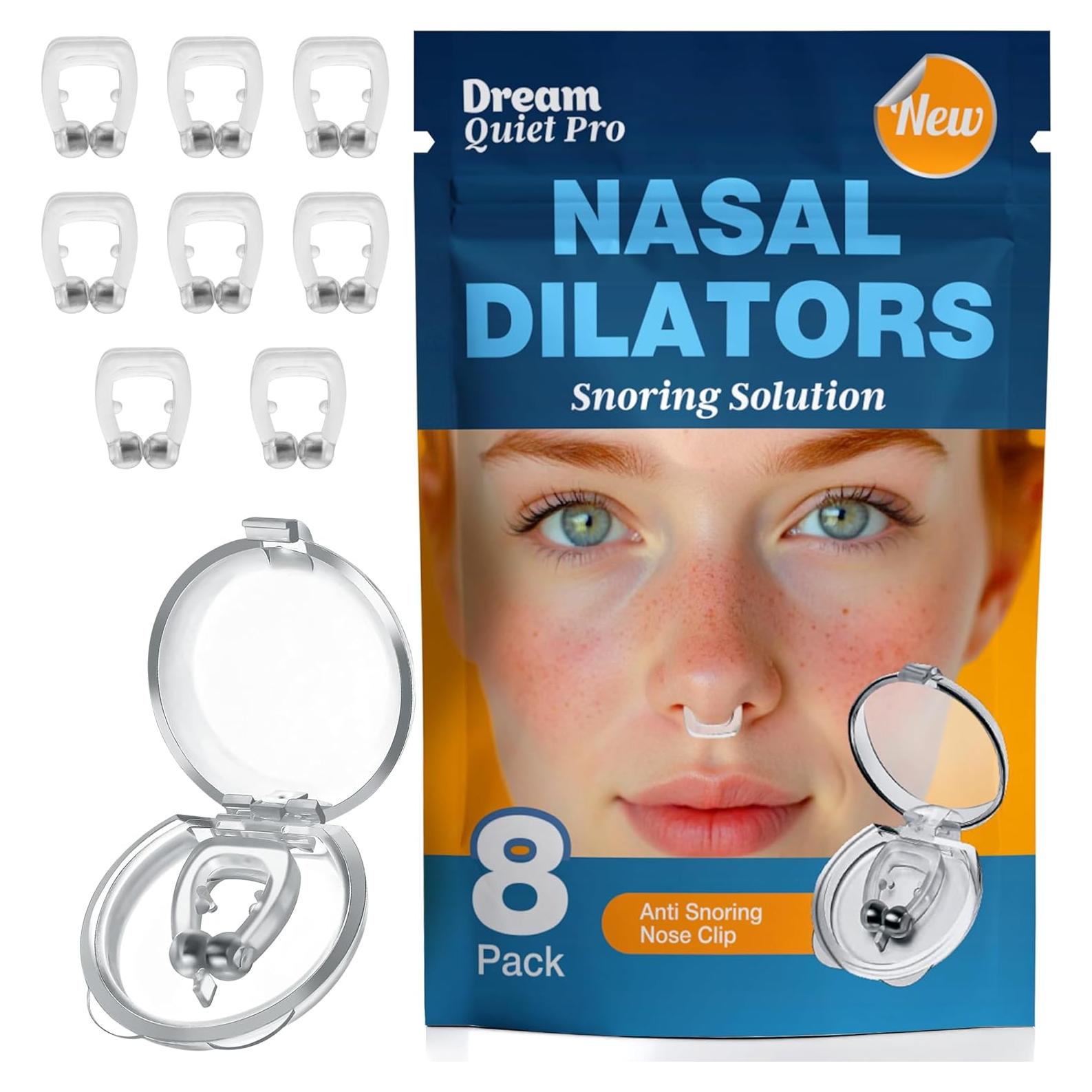 Clip Nasal Antisnores Magnético Commanding Life - 8 Pcs