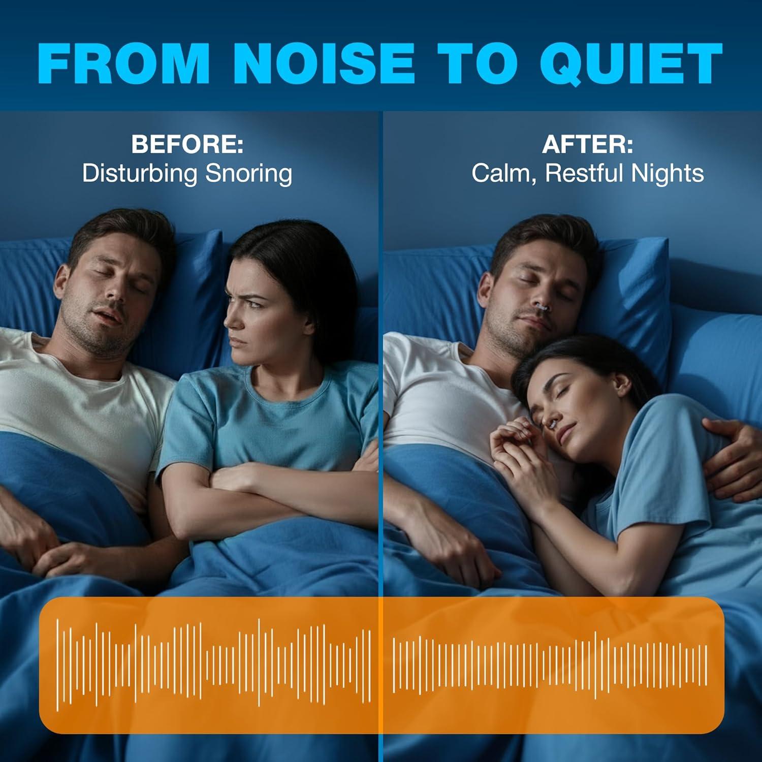 Clip Nasal Antisnores Magnético Commanding Life - 8 Pcs