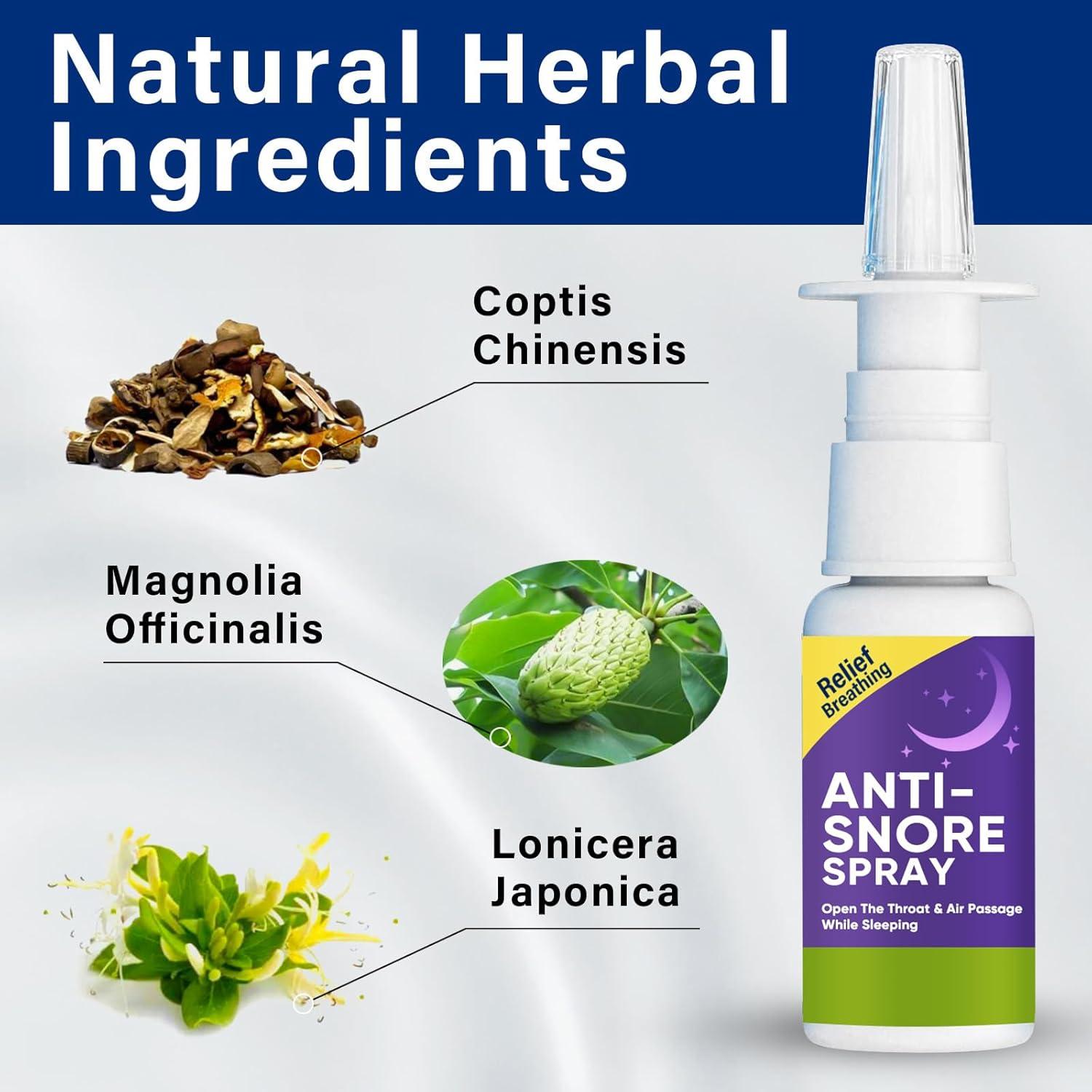 Spray Antisnoring Asomooh 30ml - Solución Natural para Ronquidos