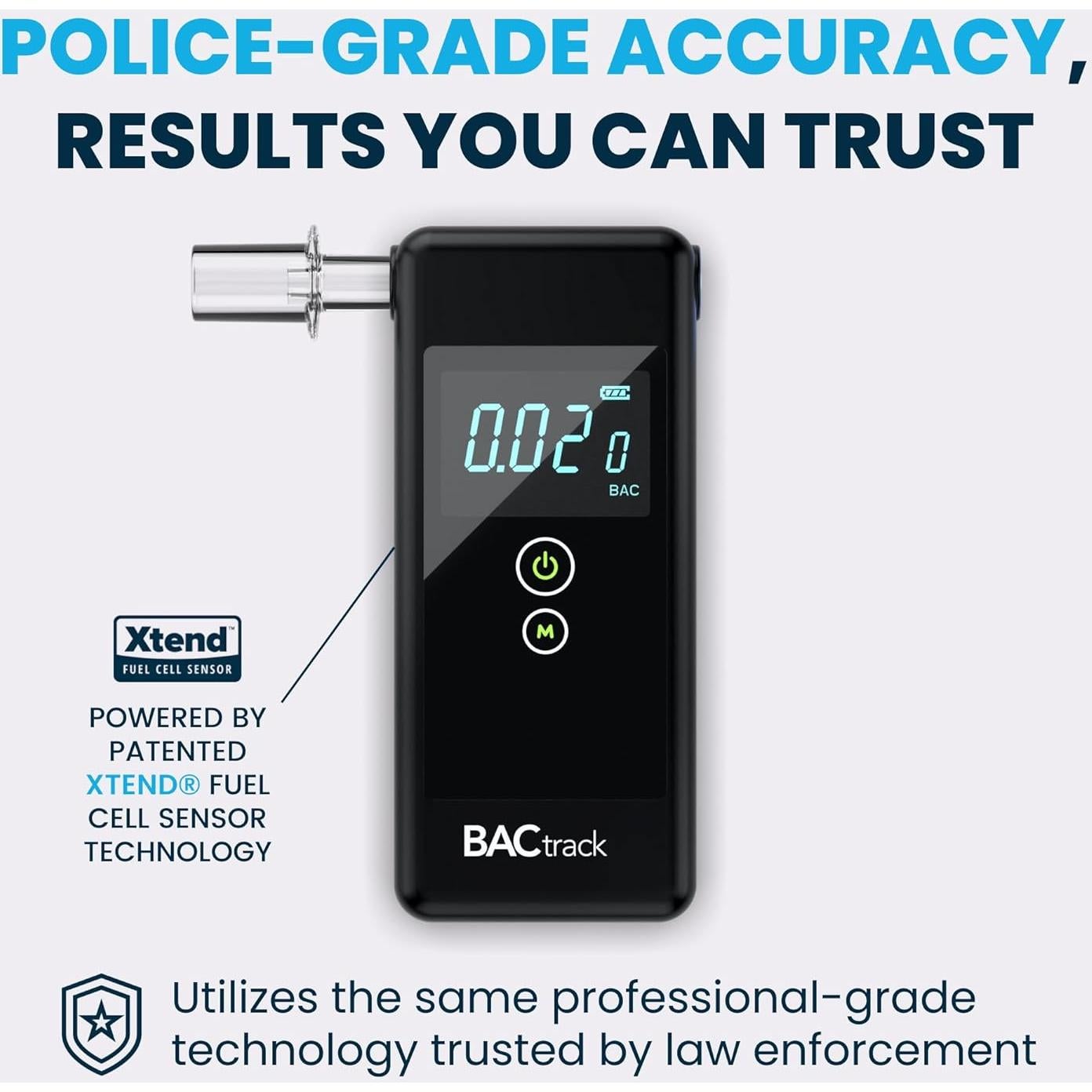 Probador de Aliento BACtrack Trace - Precisión Profesional