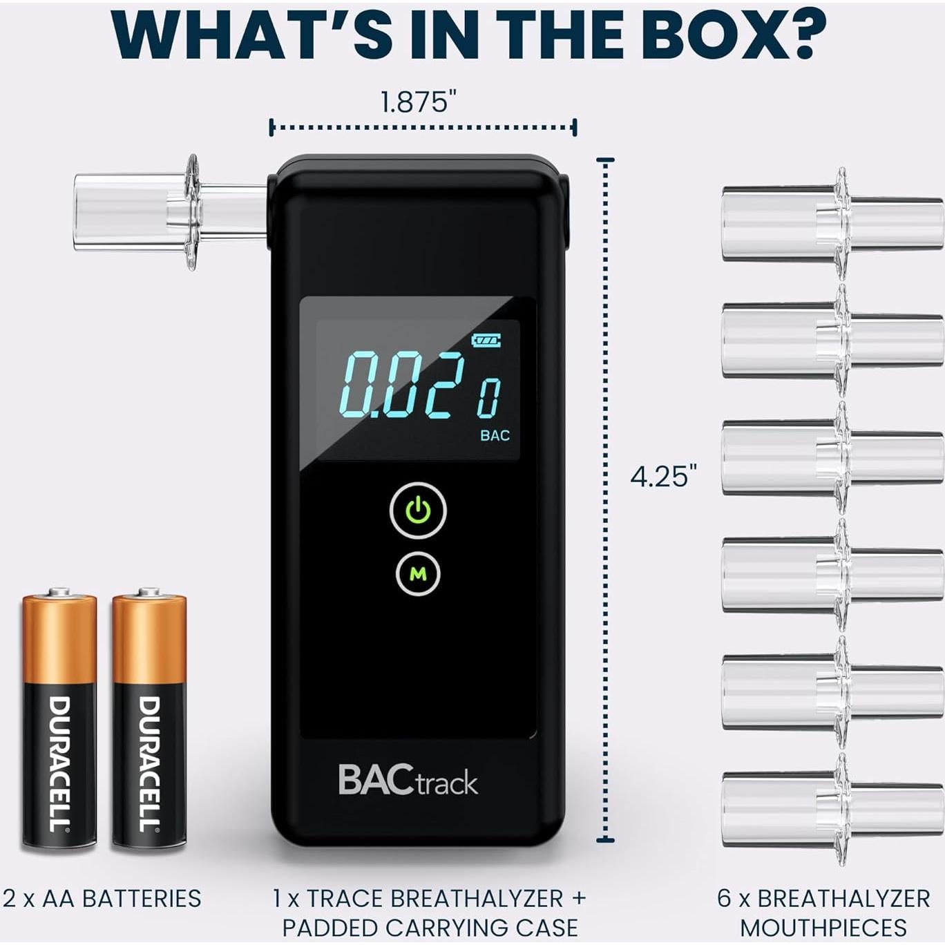 Probador de Aliento BACtrack Trace - Precisión Profesional