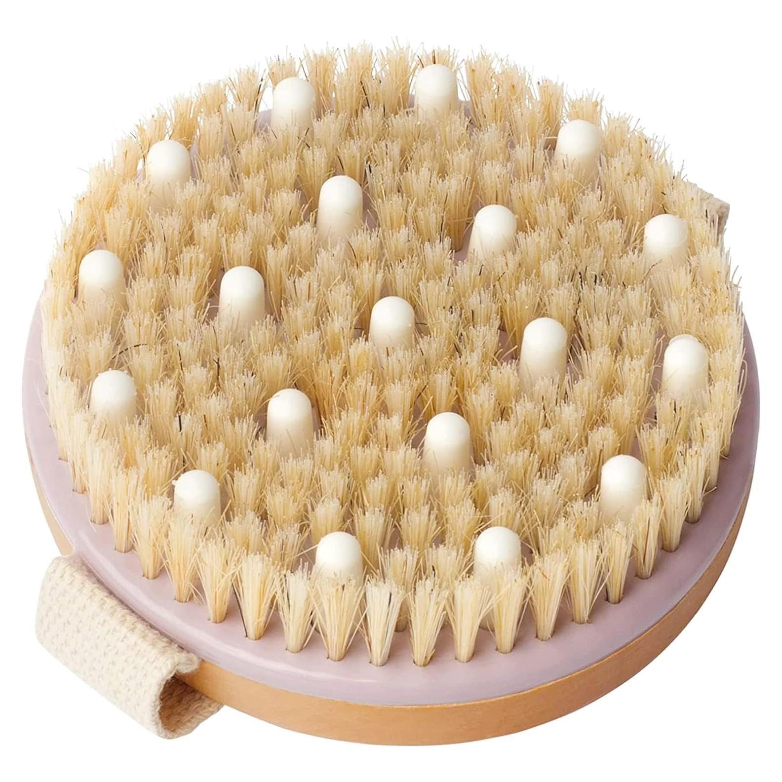 Cepillo Corporal Exfoliante MainBasics con Cerdas Naturales 10.8cm