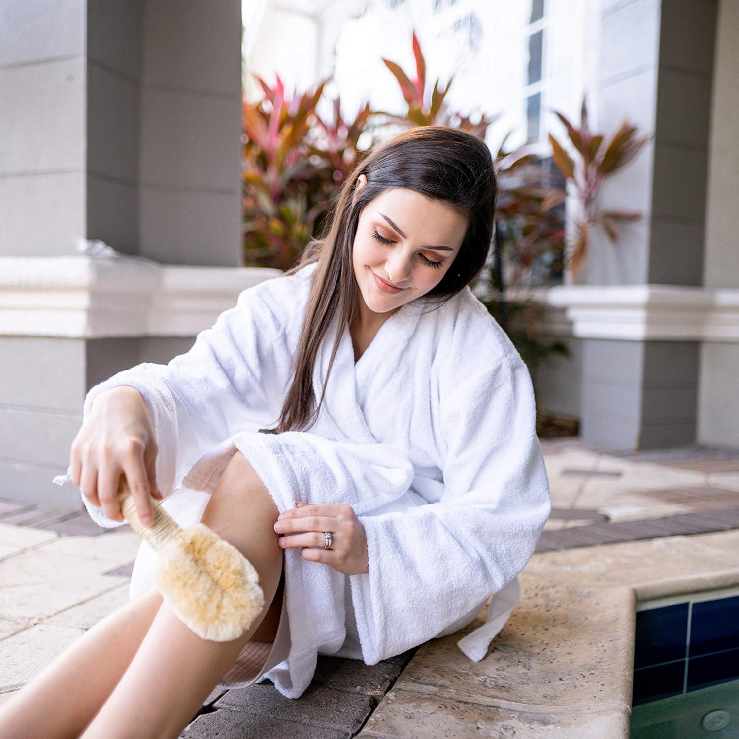 Cepillo de Sisal GranNaturals para Exfoliación y Circulación