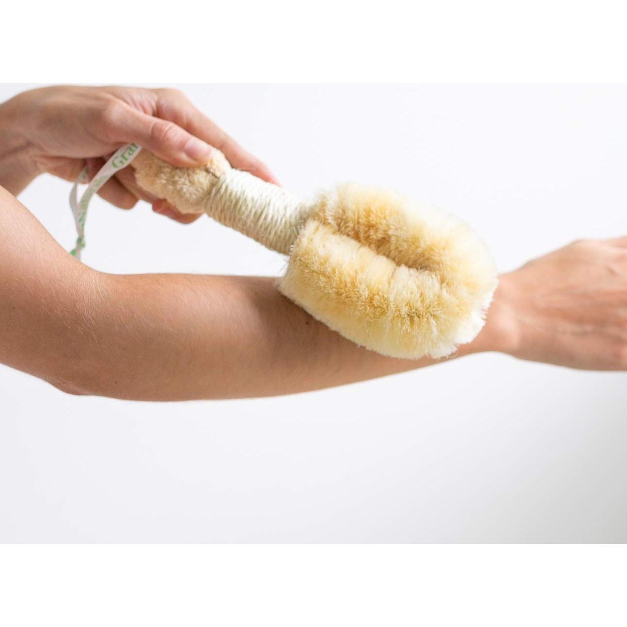 Cepillo de Sisal GranNaturals para Exfoliación y Circulación