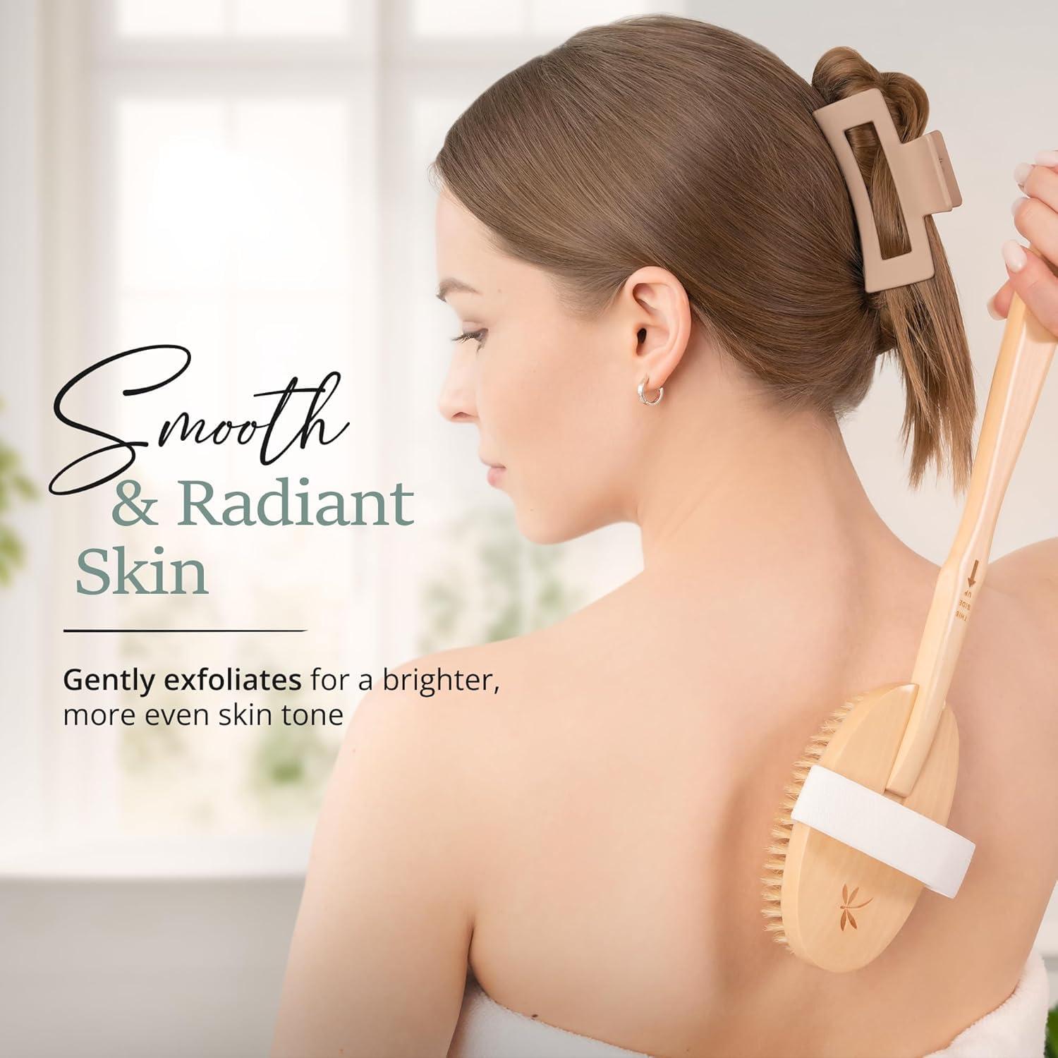 Conjunto de Cepillos Corporales Belula - Exfoliantes Naturales