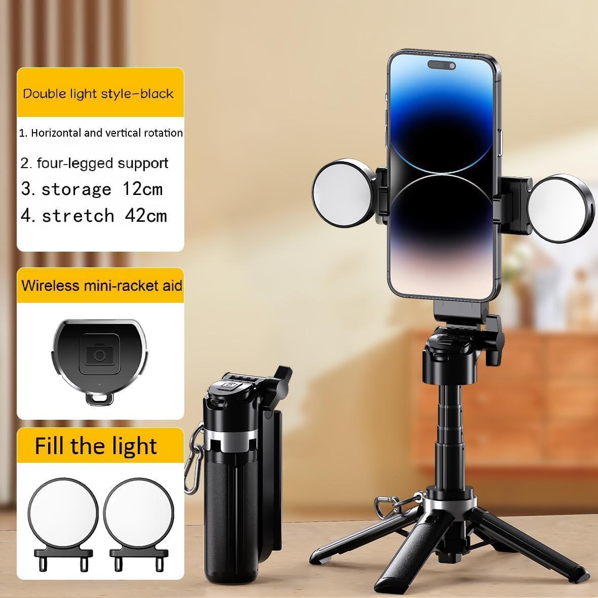 Mini Soporte de Tripié para Selfie GripPic, Altura 12-42cm