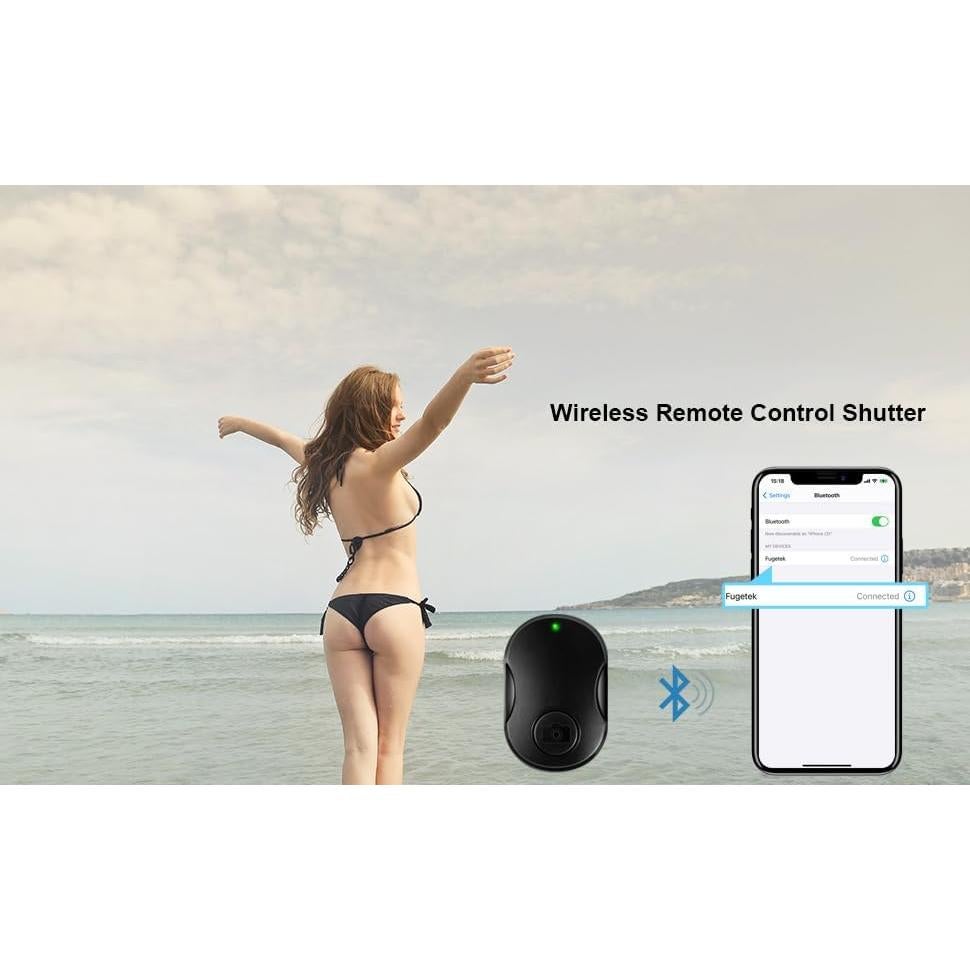 Control Remoto Inalámbrico Bluetooth Fugetek FT-568 para Selfie