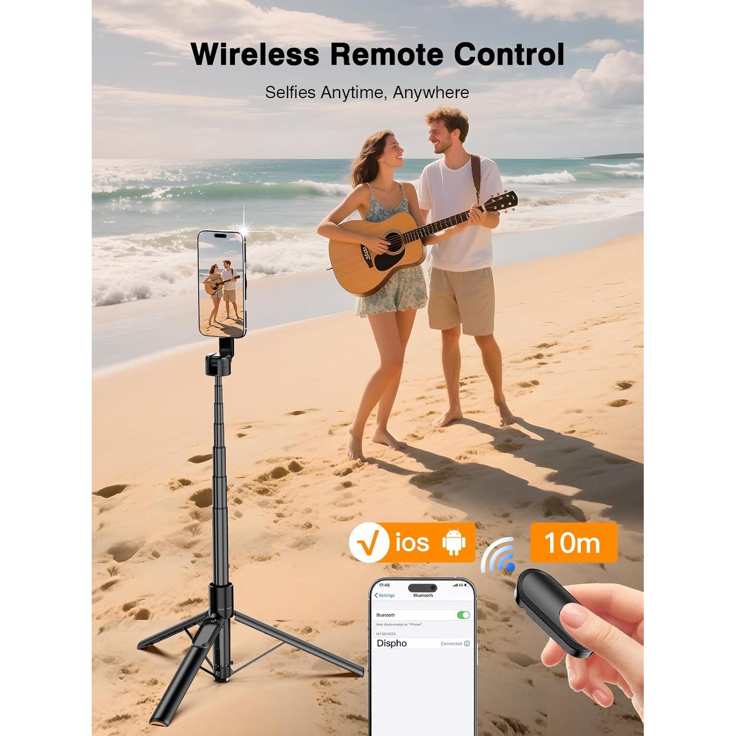 Soporte de trípode Mag-Safe Yoozon para iPhone 167 cm