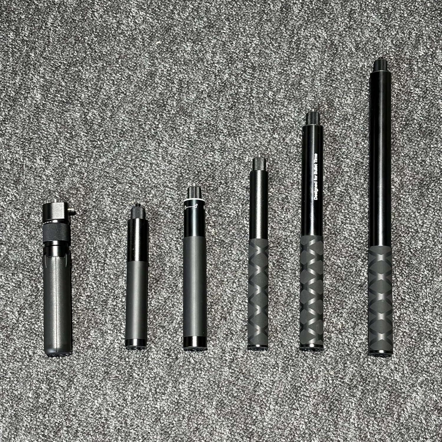 Palo de Selfie Invisible 70cm Aluminio para Insta360 y DJI OSMO