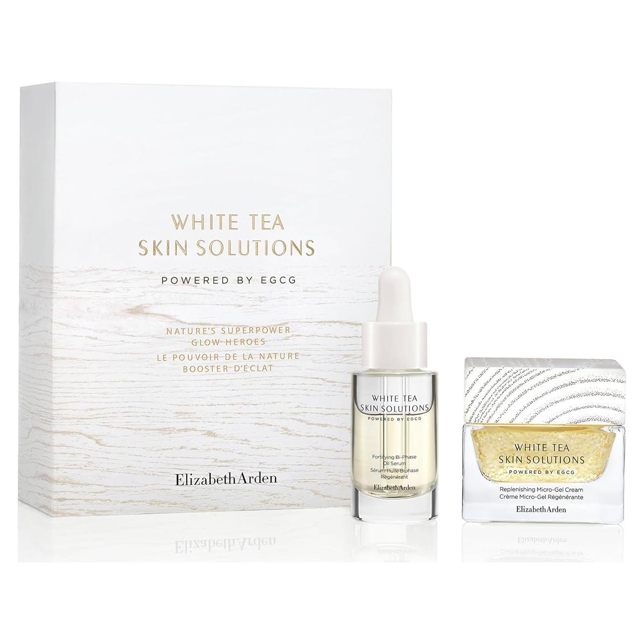 Set de Cuidado Facial Elizabeth Arden White Tea 2 Piezas - Suero y Crema