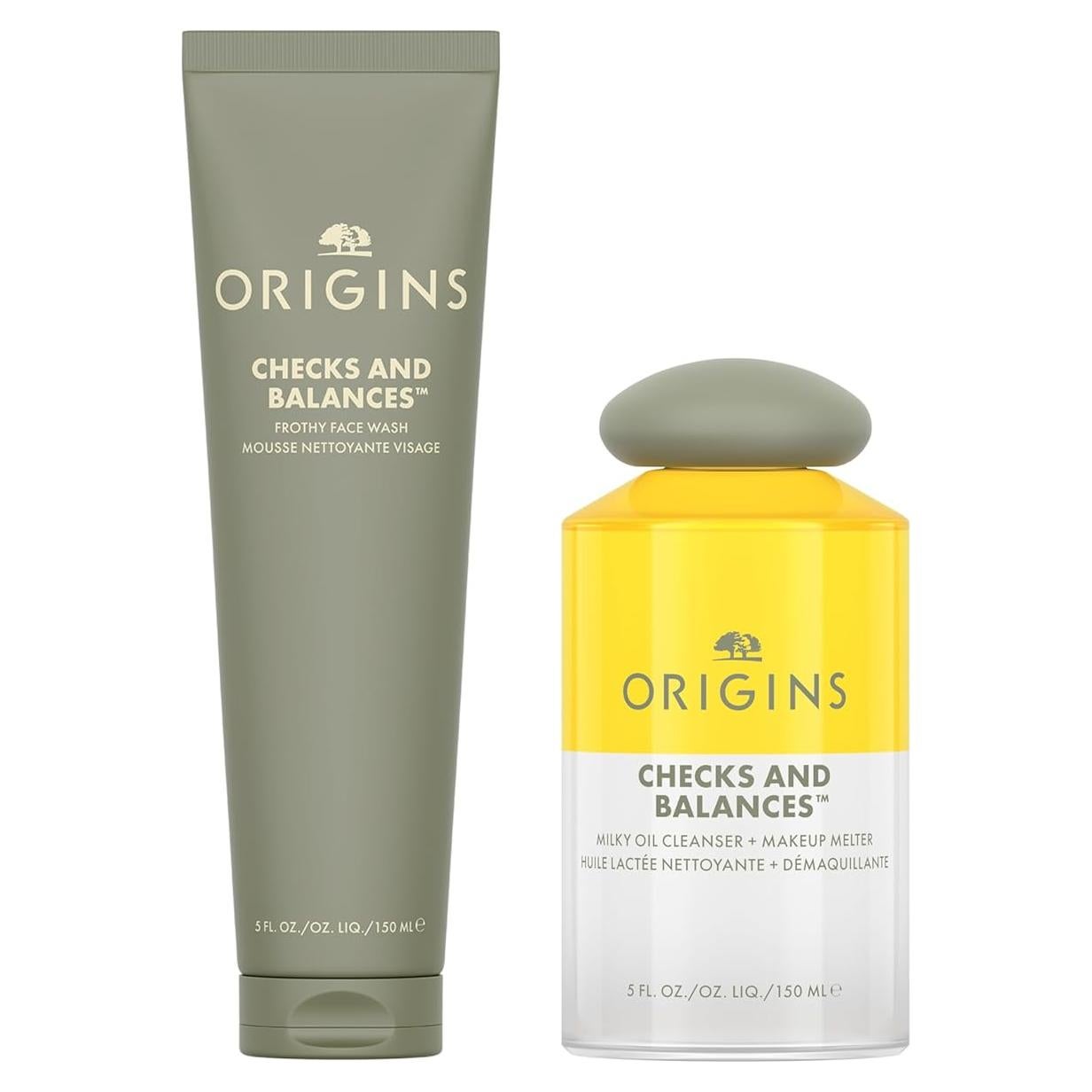 Conjunto de Cuidado de Piel Origins - Doble Limpieza 2 Piezas