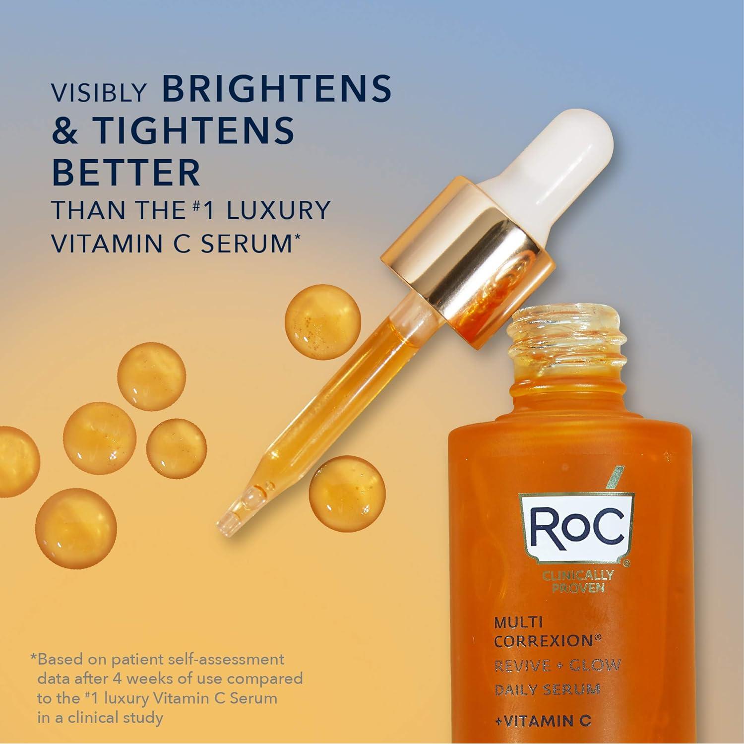 Set de Cuidado Facial RoC AM + PM con Retinol y Vitamina C
