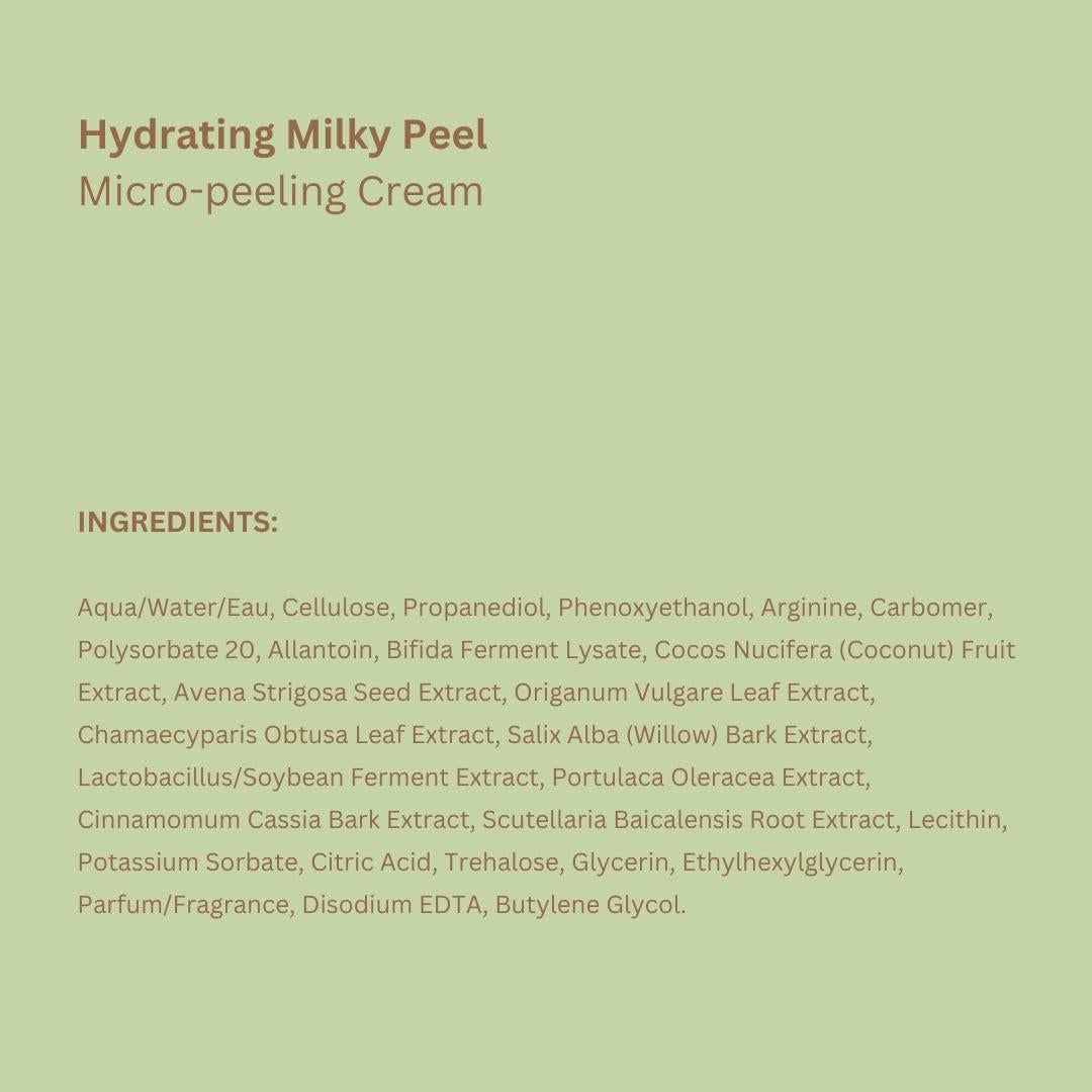 Hidratante Leche Exfoliante Pixi Beauty 80g - Suave y Nutritivo