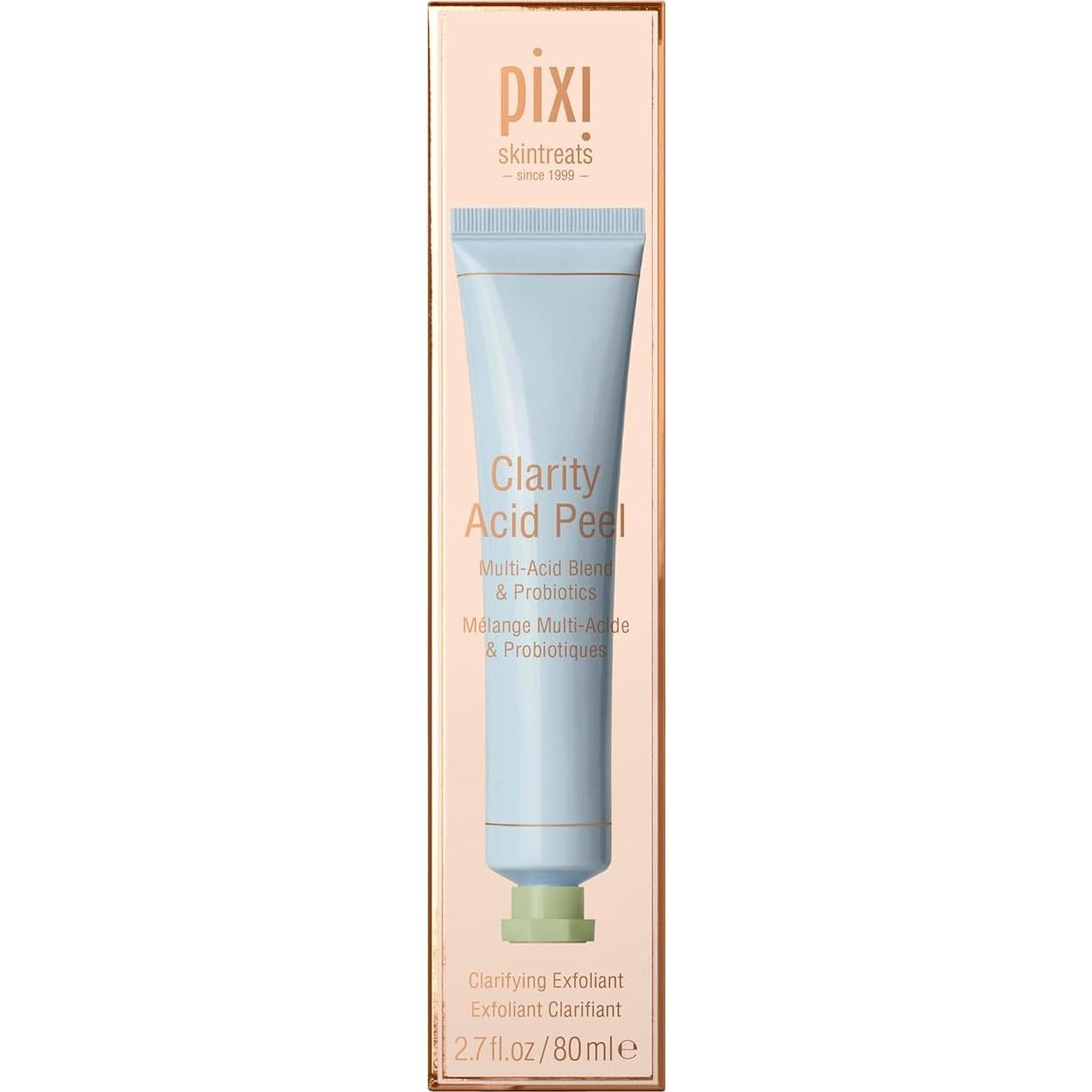 Exfoliante Suave Pixi Clarity con AHA y BHA 80 ml