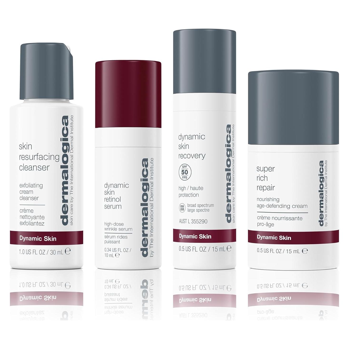 Kit Antienvejecimiento Dermalogica - Limpiador, Suero, Hidratante SPF