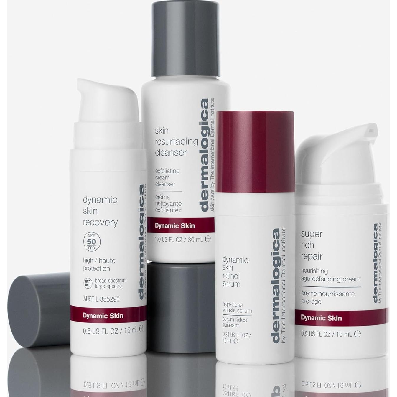Kit Antienvejecimiento Dermalogica - Limpiador, Suero, Hidratante SPF