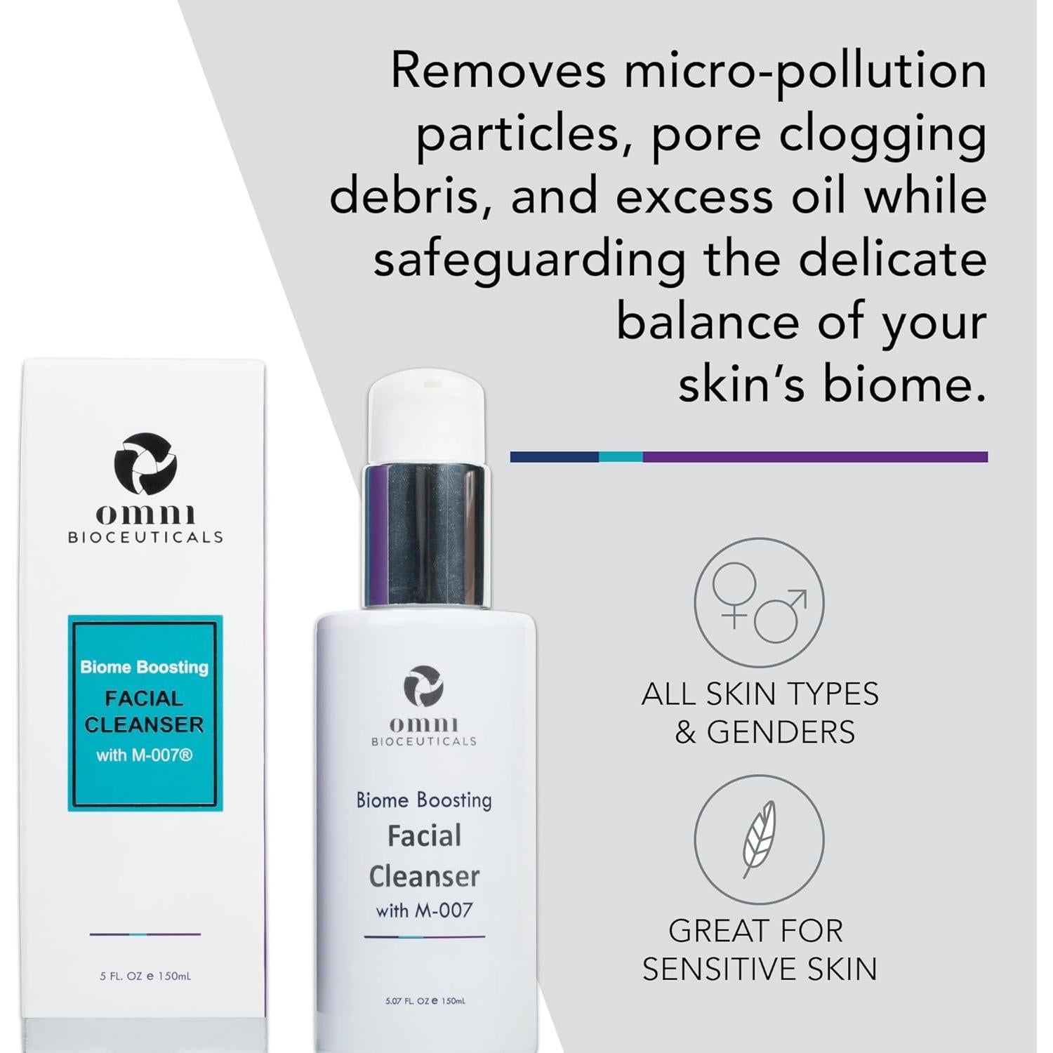 Conjunto de Cuidado Facial Omni Bioceuticals 3 Piezas