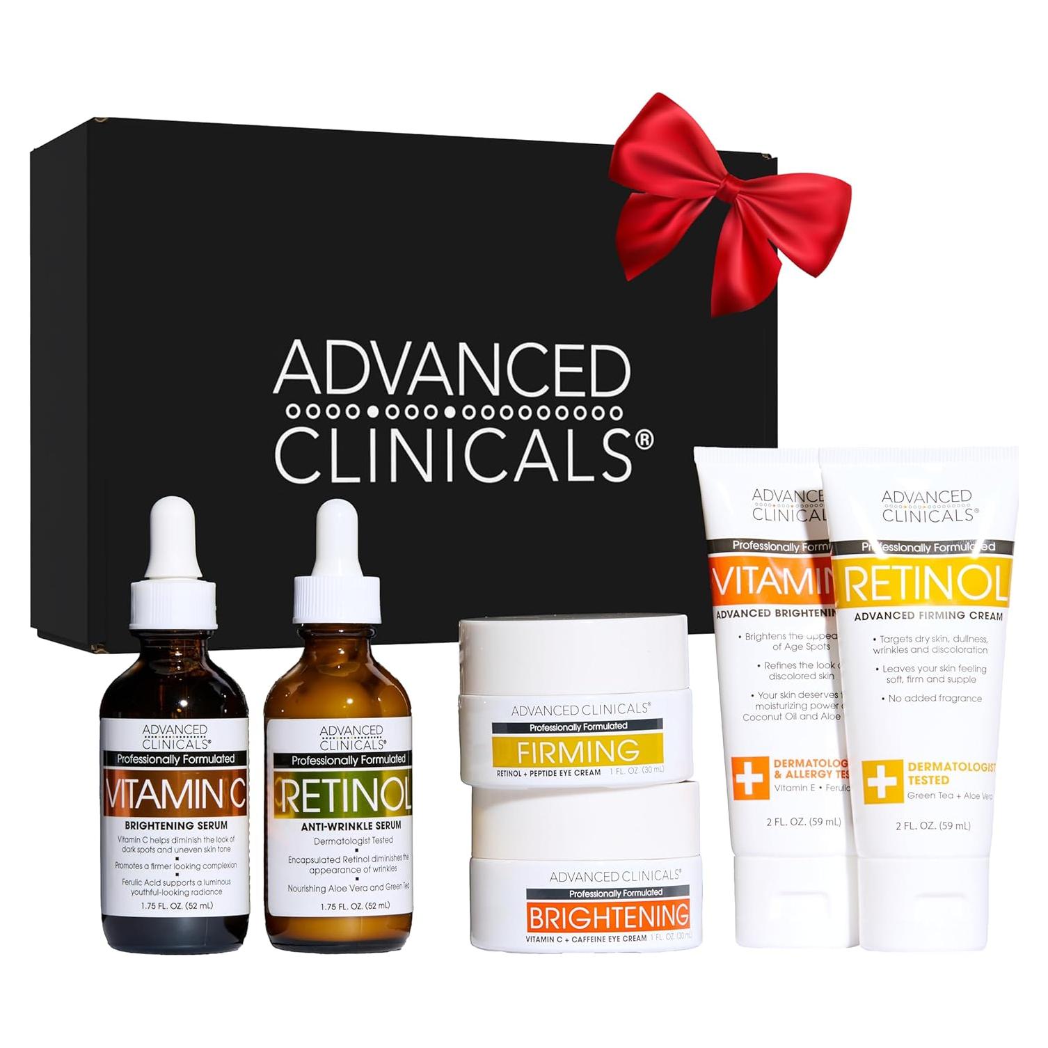 Set de Cuidado de la Piel Advanced Clinicals 6 Piezas Antienvejecimiento