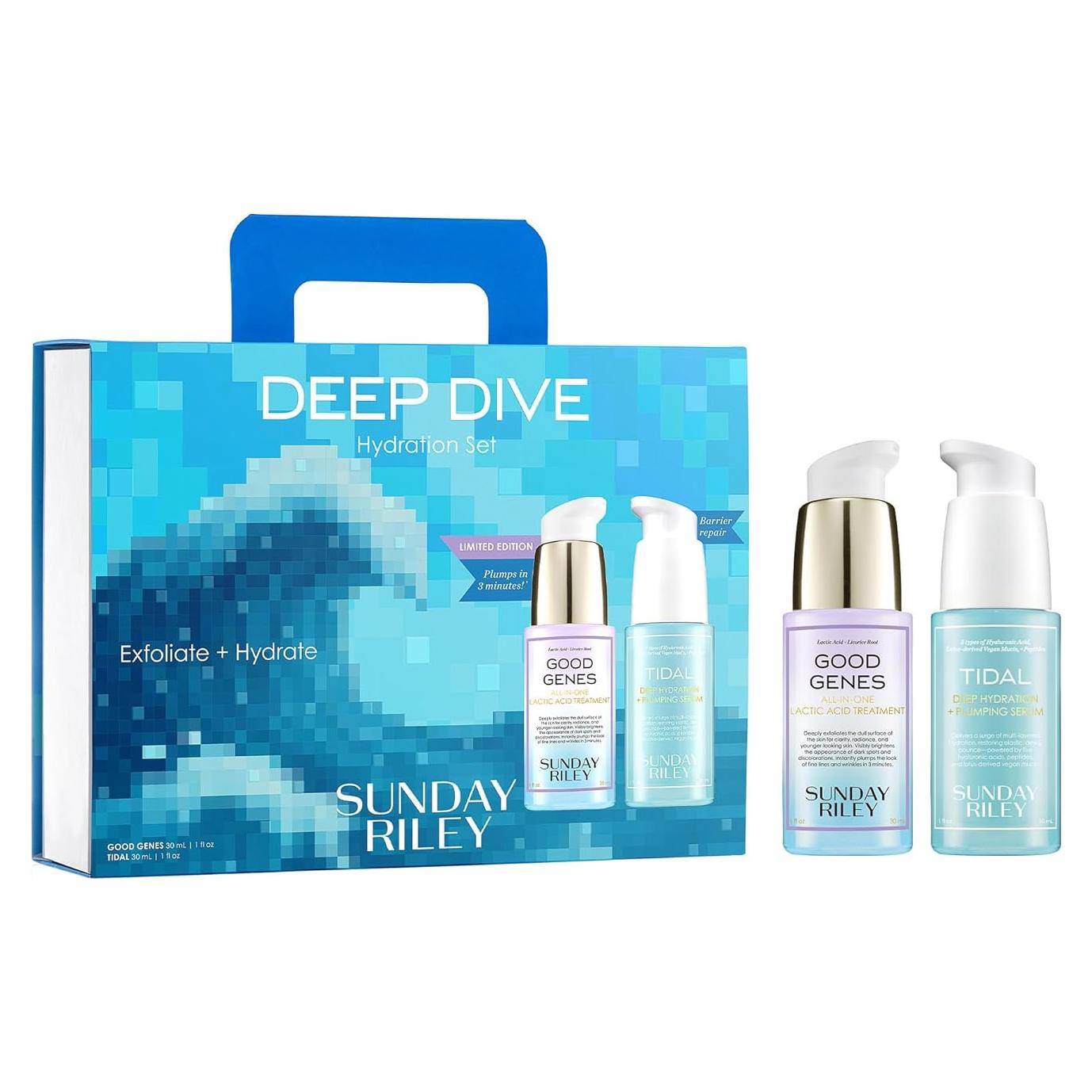 Conjunto de Hidratación Profunda Sunday Riley 21x5.8 cm