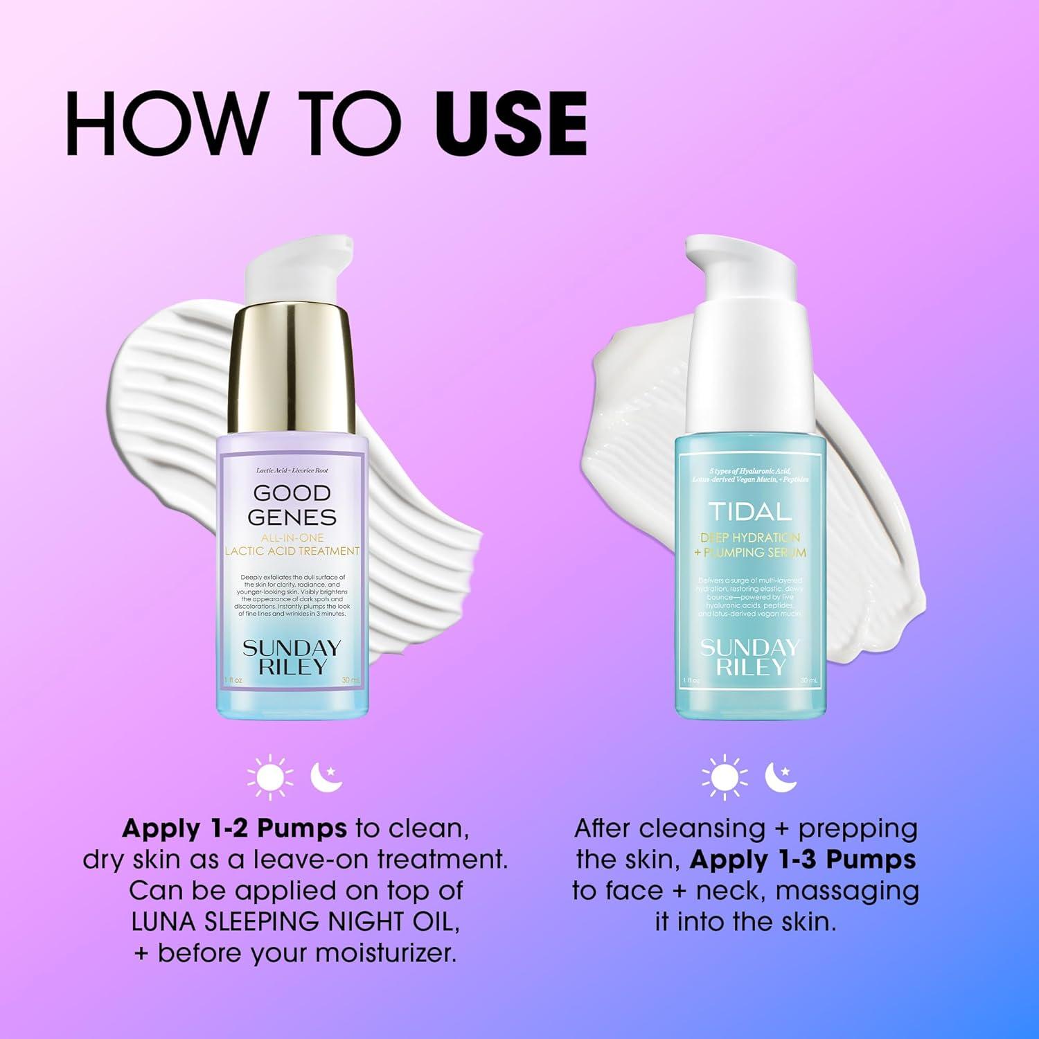 Conjunto de Hidratación Profunda Sunday Riley 21x5.8 cm