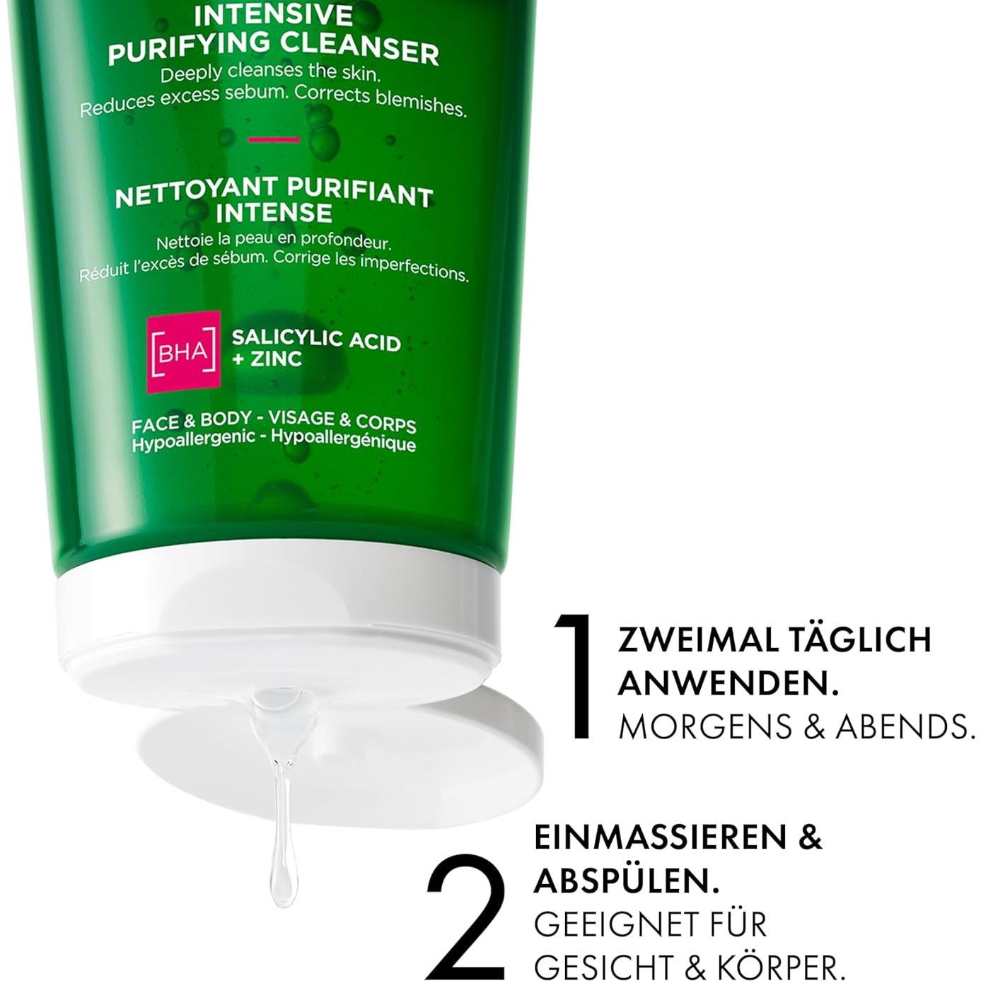 Limpiador Facial Vichy Normaderm 199ml Ácido Salicílico Piel Grasa