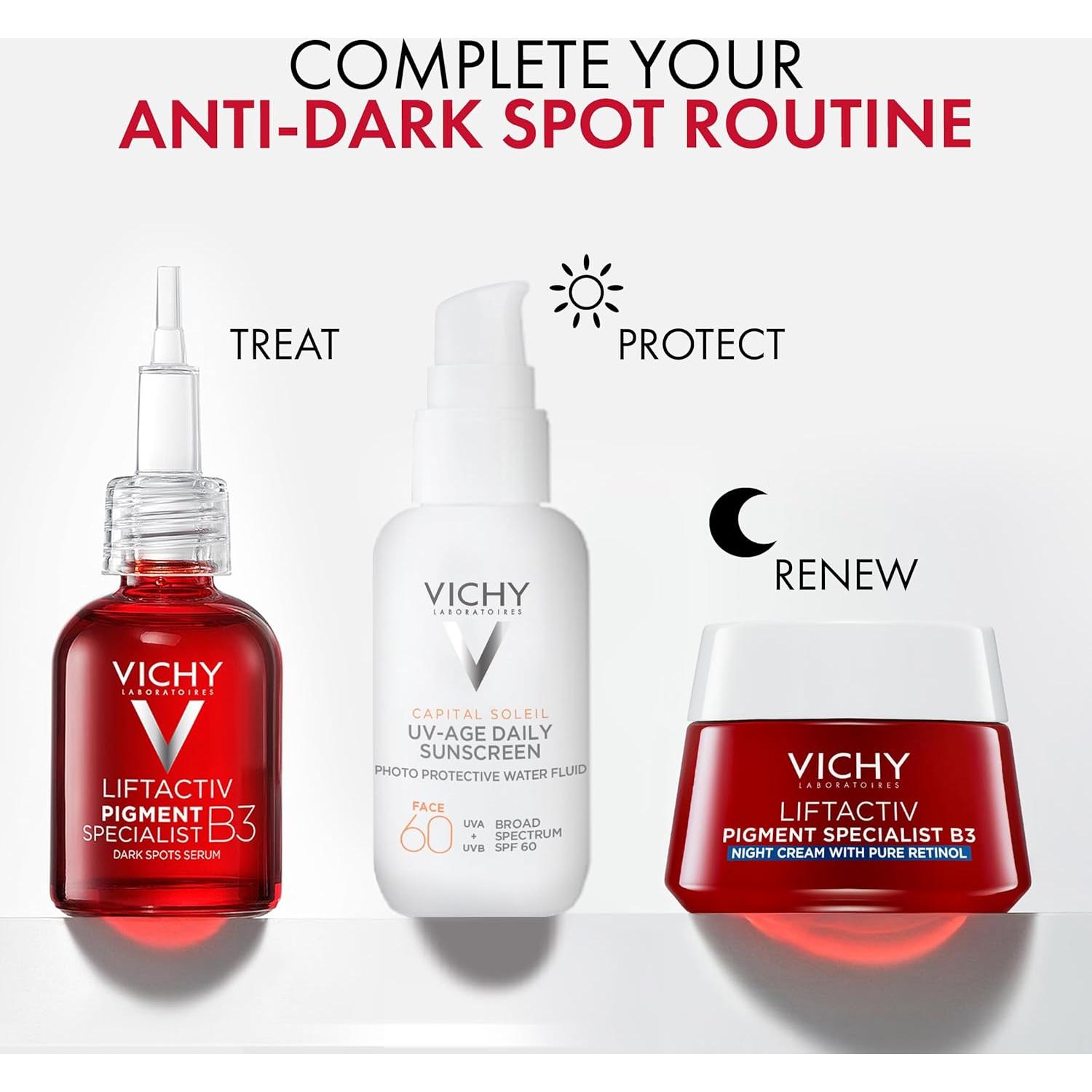 Suero Facial Vichy LiftActiv B3 30 ml - Niacinamida 8% y Ácido Glicólico