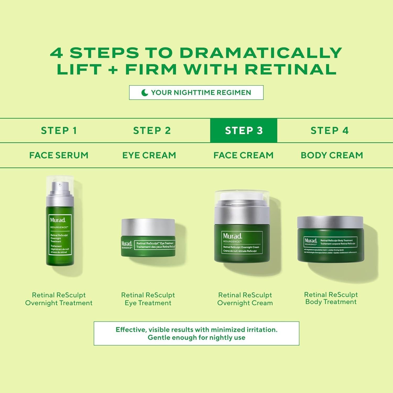 Crema Nocturna Anti-Envejecimiento Murad ReSculpt 50 ml