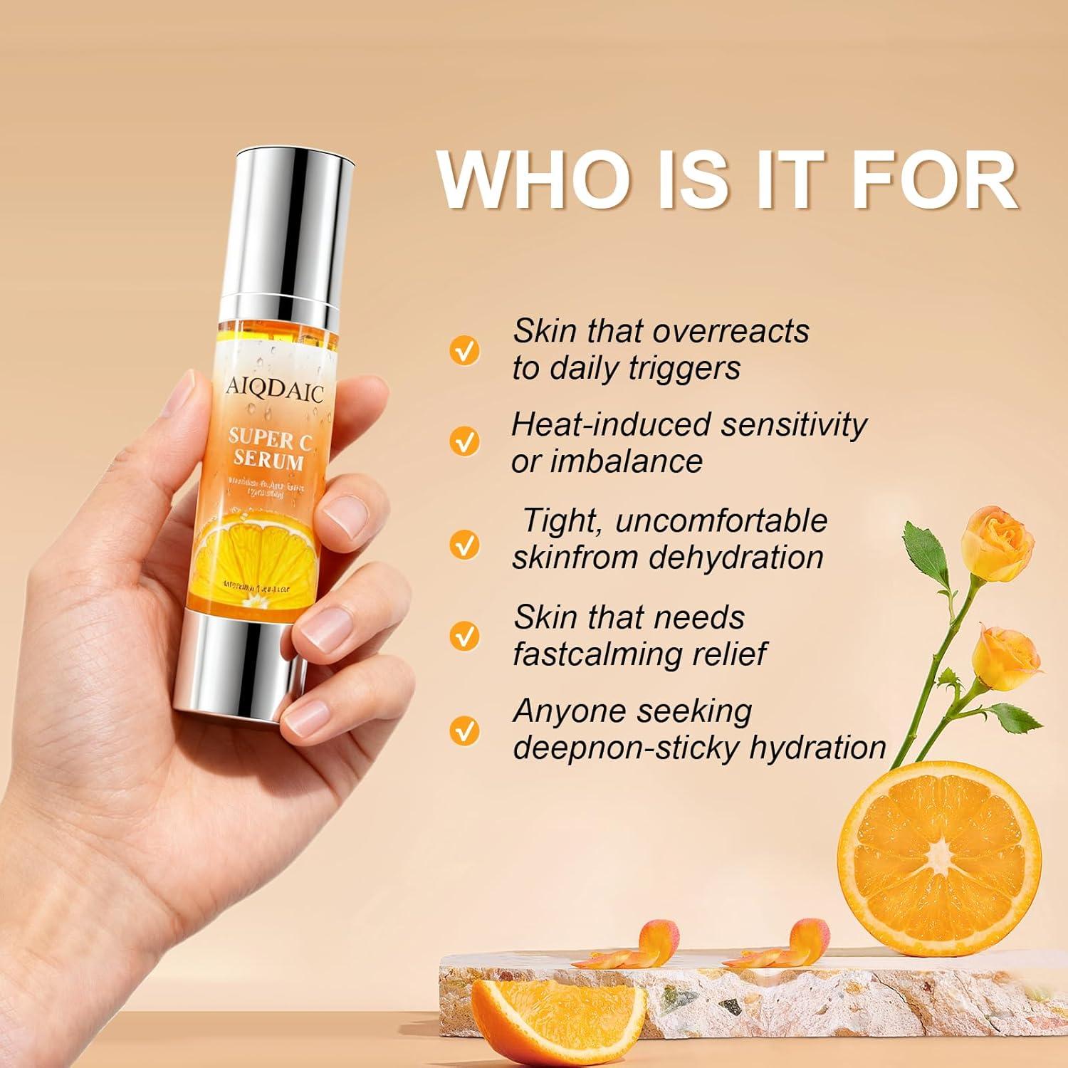 Suero Facial Hidratante AIQDAIC 49.9 ml Antienvejecimiento