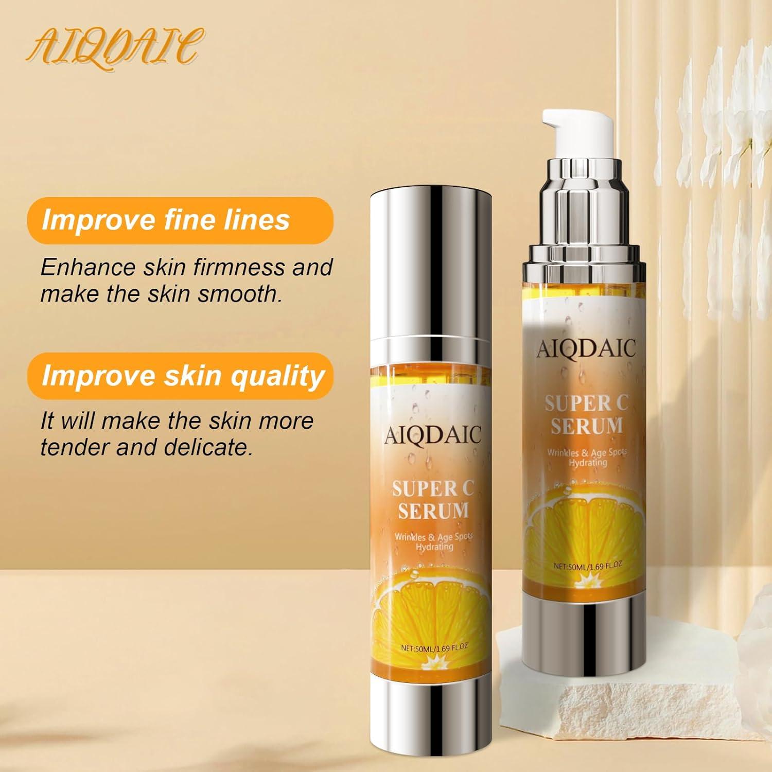 Suero Facial Hidratante AIQDAIC 49.9 ml Antienvejecimiento