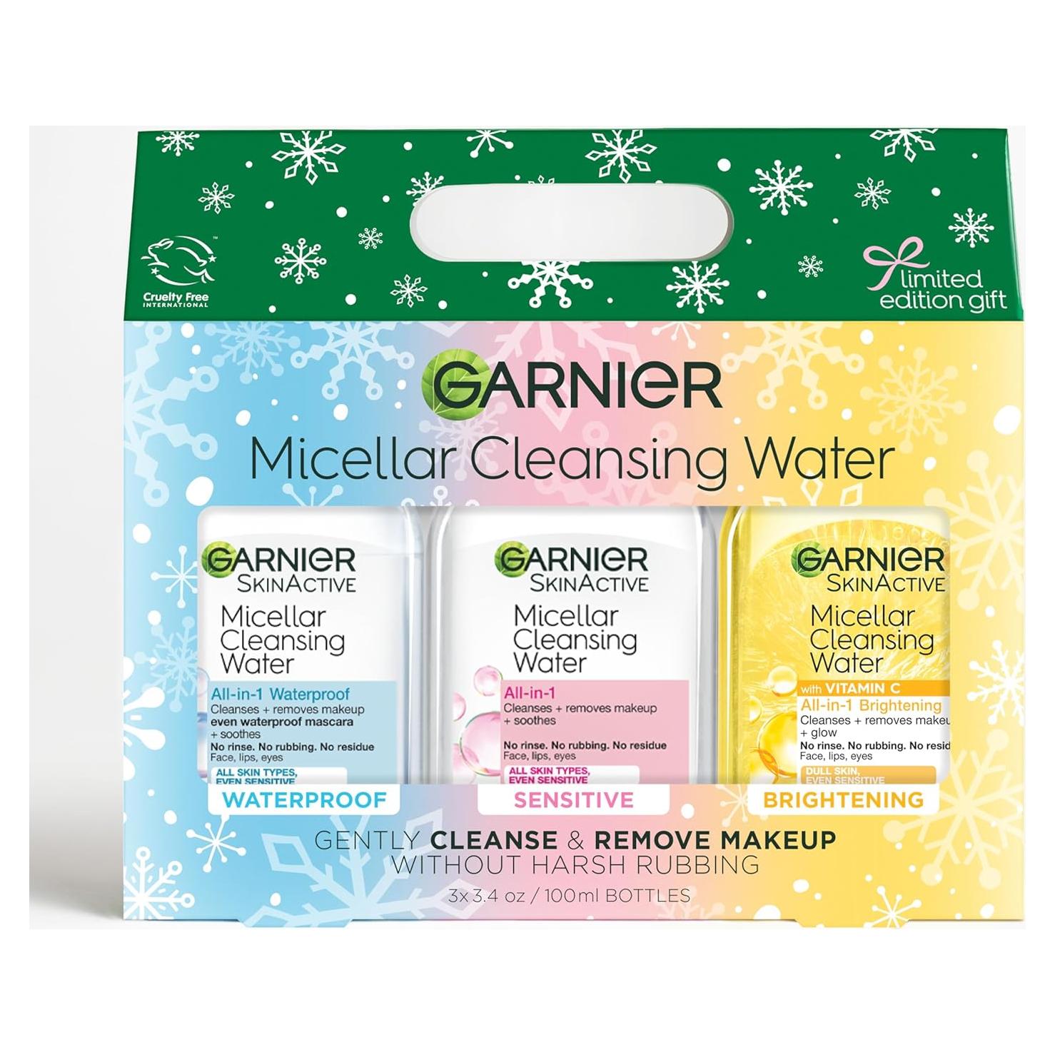 Set de Regalo Garnier SkinActive Agua Micelar 3x100ml
