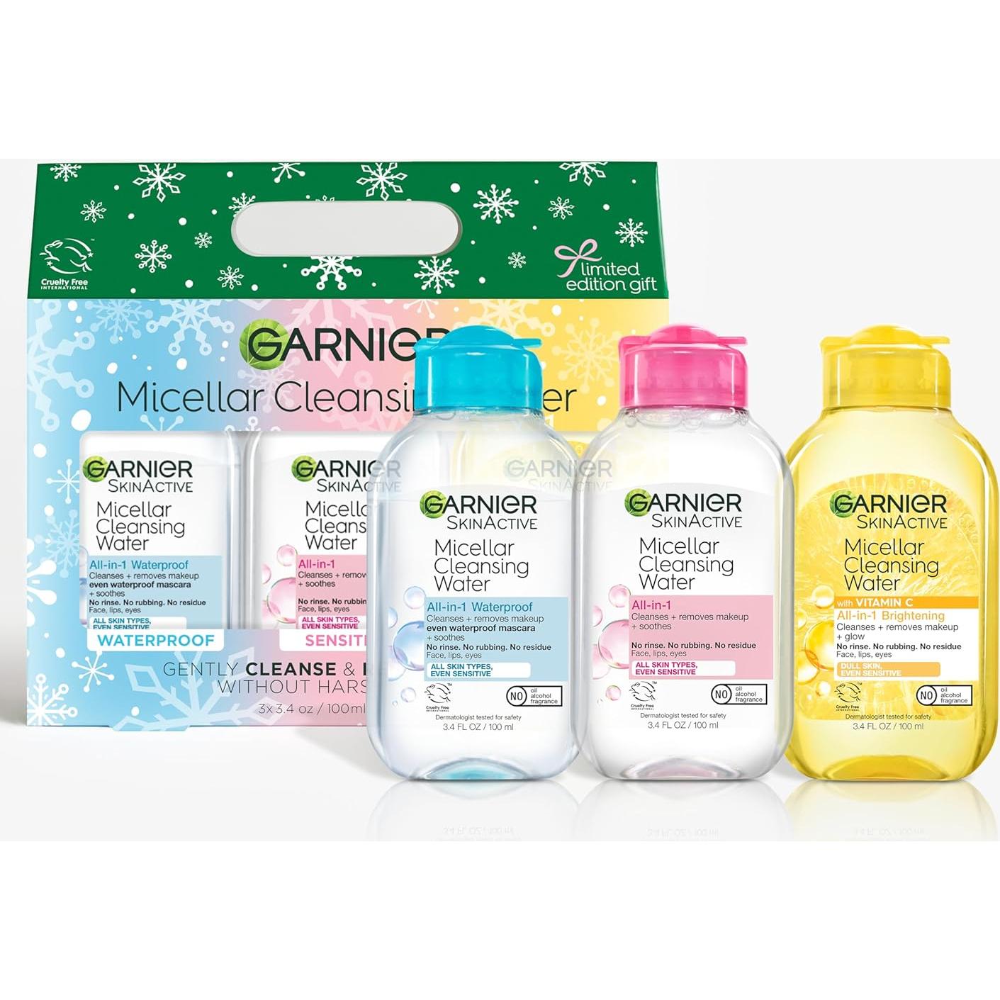 Set de Regalo Garnier SkinActive Agua Micelar 3x100ml
