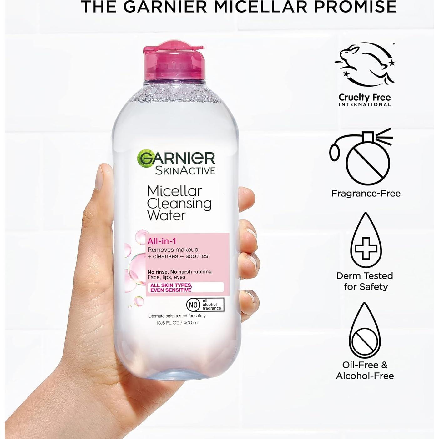 Set de Regalo Garnier SkinActive Agua Micelar 3x100ml