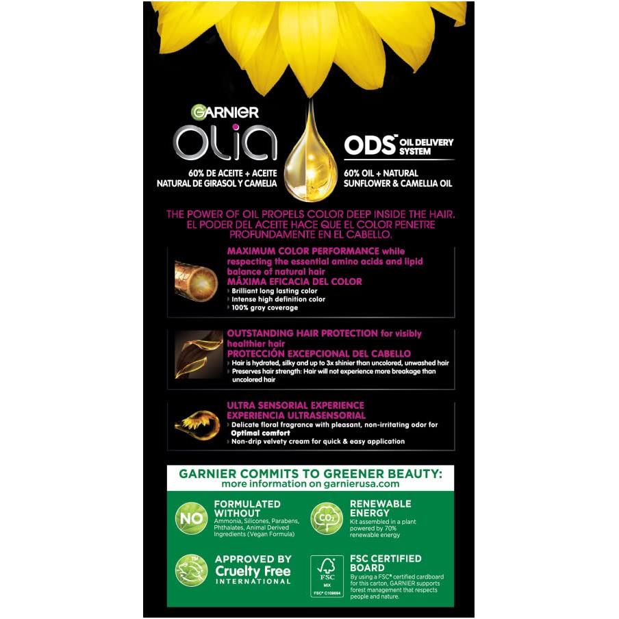 Kit de Color de Cabello Garnier Olia B+++ Rubio Platino 1 Cuenta