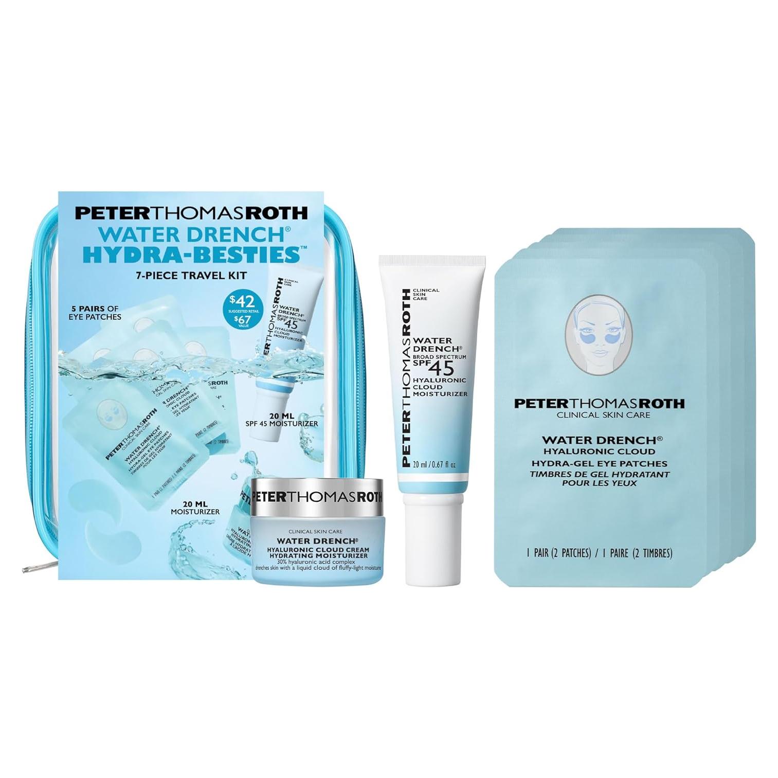 Kit de Viaje Hidratante Peter Thomas Roth 7 Piezas