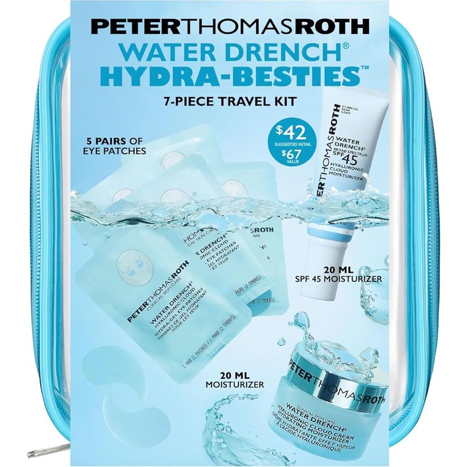 Kit de Viaje Hidratante Peter Thomas Roth 7 Piezas