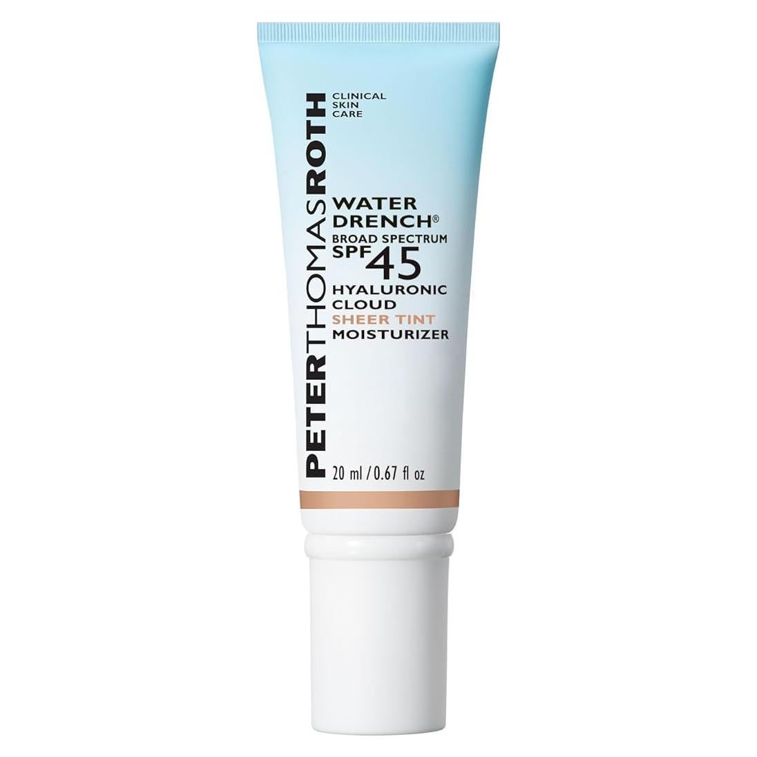 Hidratante Tinte Sheer Peter Thomas Roth SPF 45 19.84 ml