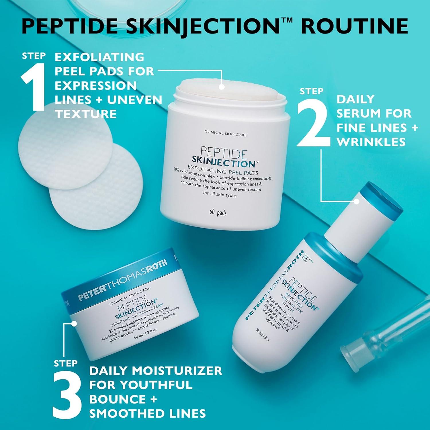 Peter Thomas Roth Peptide Skinjection Almohadillas Exfoliantes 20%