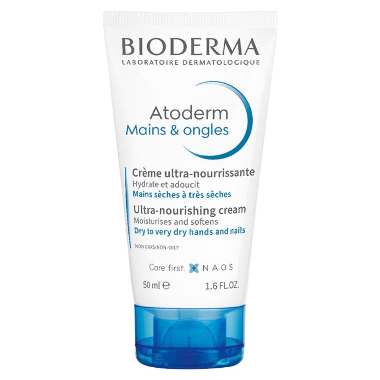 Crema para Manos y Uñas Bioderma Atoderm 50 ml Nutritiva